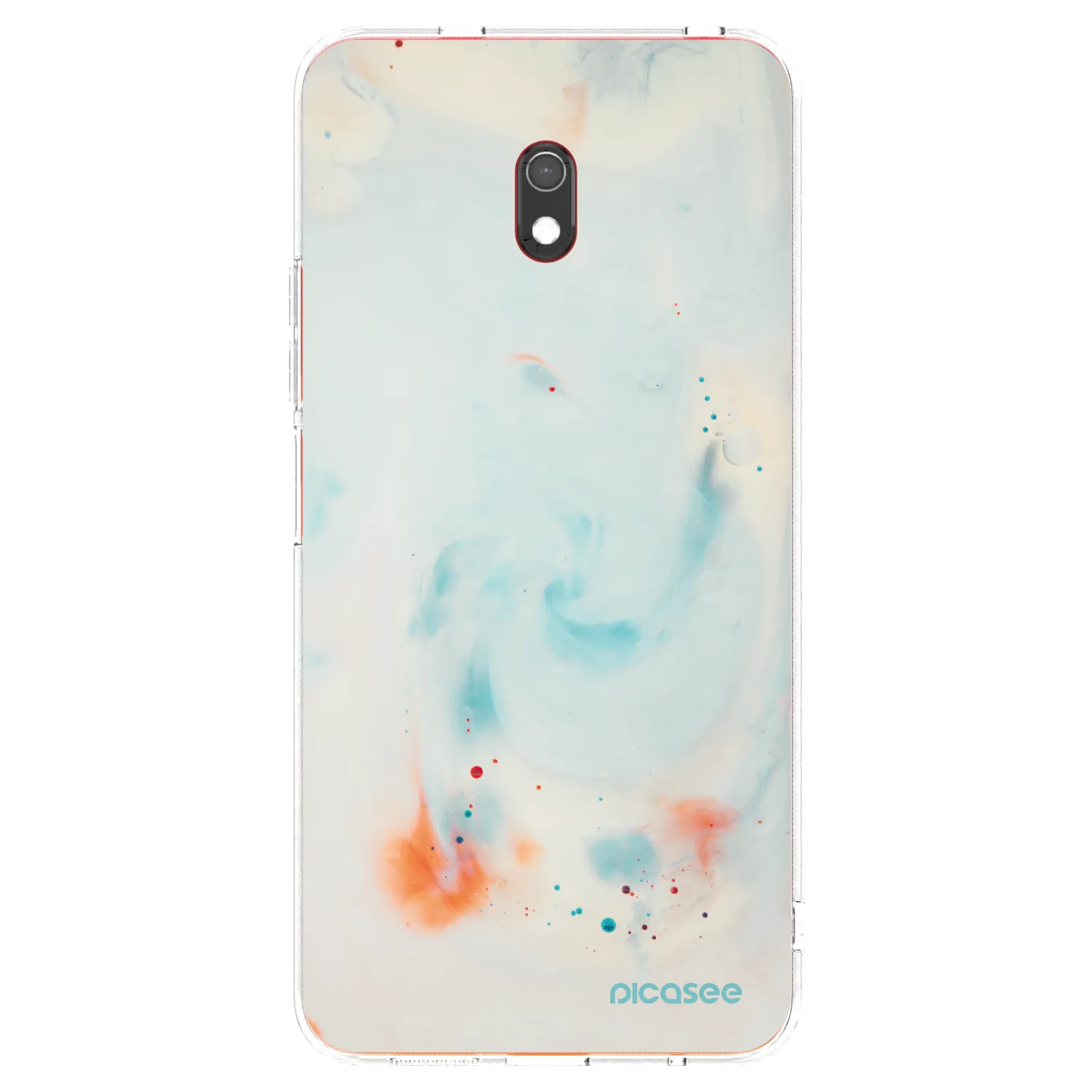 Picasee silikonowe przeźroczyste etui na Xiaomi Redmi 8A - Splash