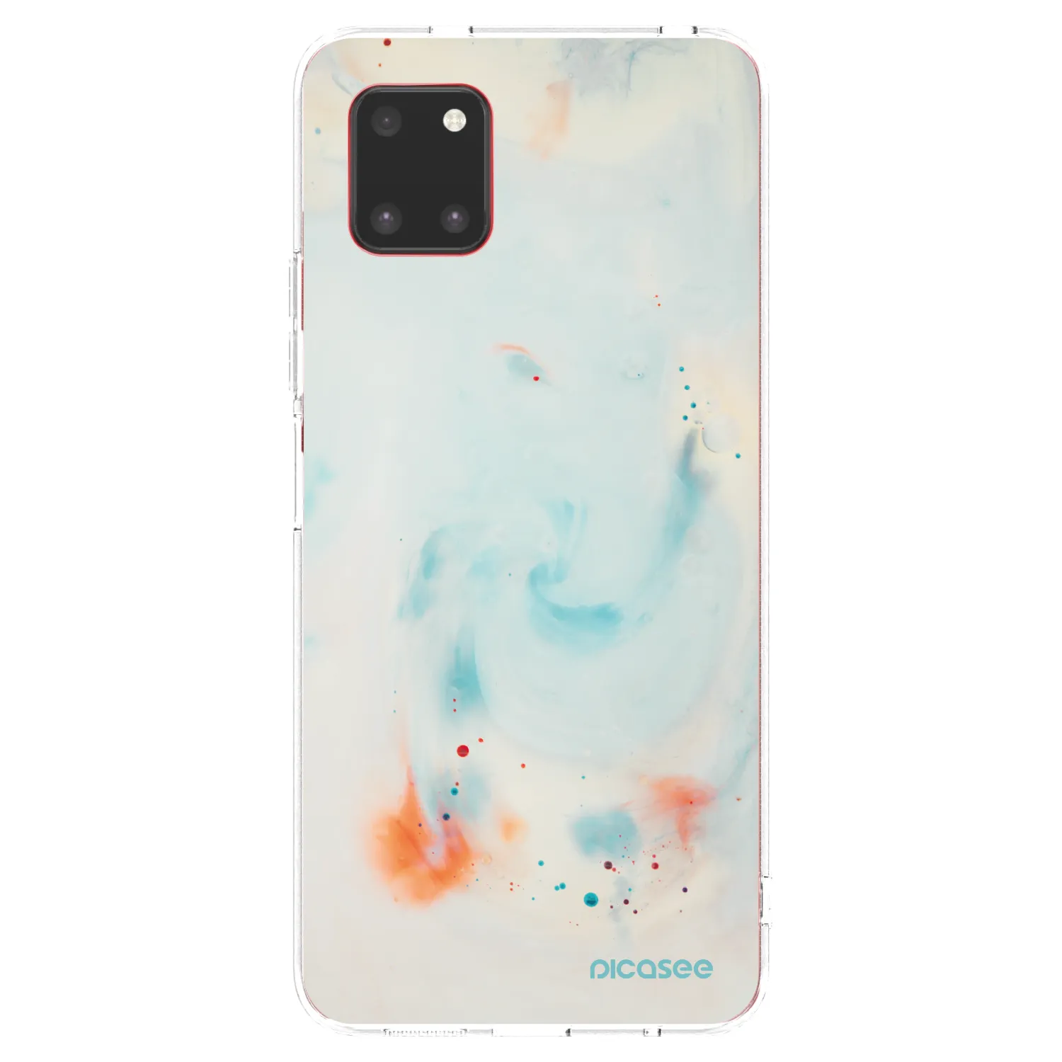 Picasee silikonowe przeźroczyste etui na Samsung Galaxy Note 10 Lite N770F - Splash
