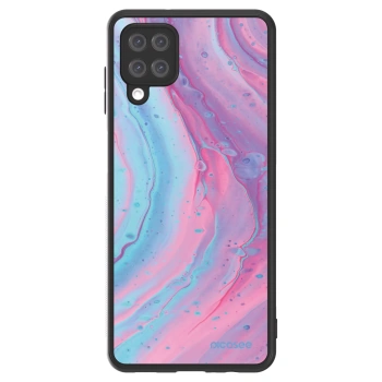 Picasee ULTIMATE CASE na Samsung Galaxy A12 A125F - Pink liquid