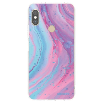 Etui na Xiaomi Redmi Note 5 Global - Pink liquid