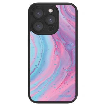 Picasee ULTIMATE CASE MagSafe pro Apple iPhone 15 Pro - Pink liquid