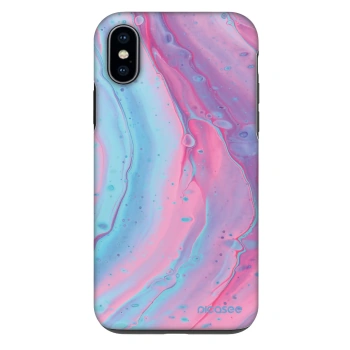 Etui na Apple iPhone X/XS - Pink liquid