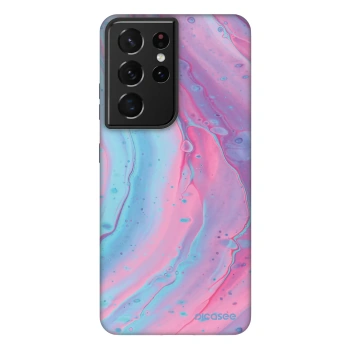 Etui na Samsung Galaxy S21 Ultra 5G G998B - Pink liquid