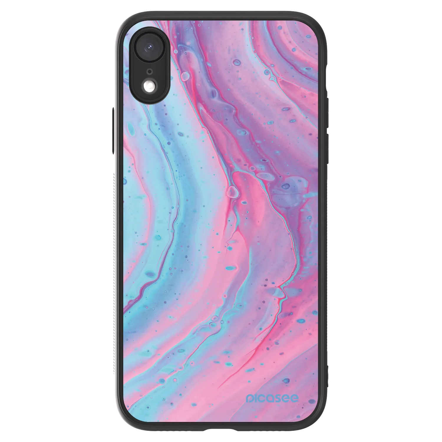 Picasee ULTIMATE CASE na Apple iPhone XR - Pink liquid