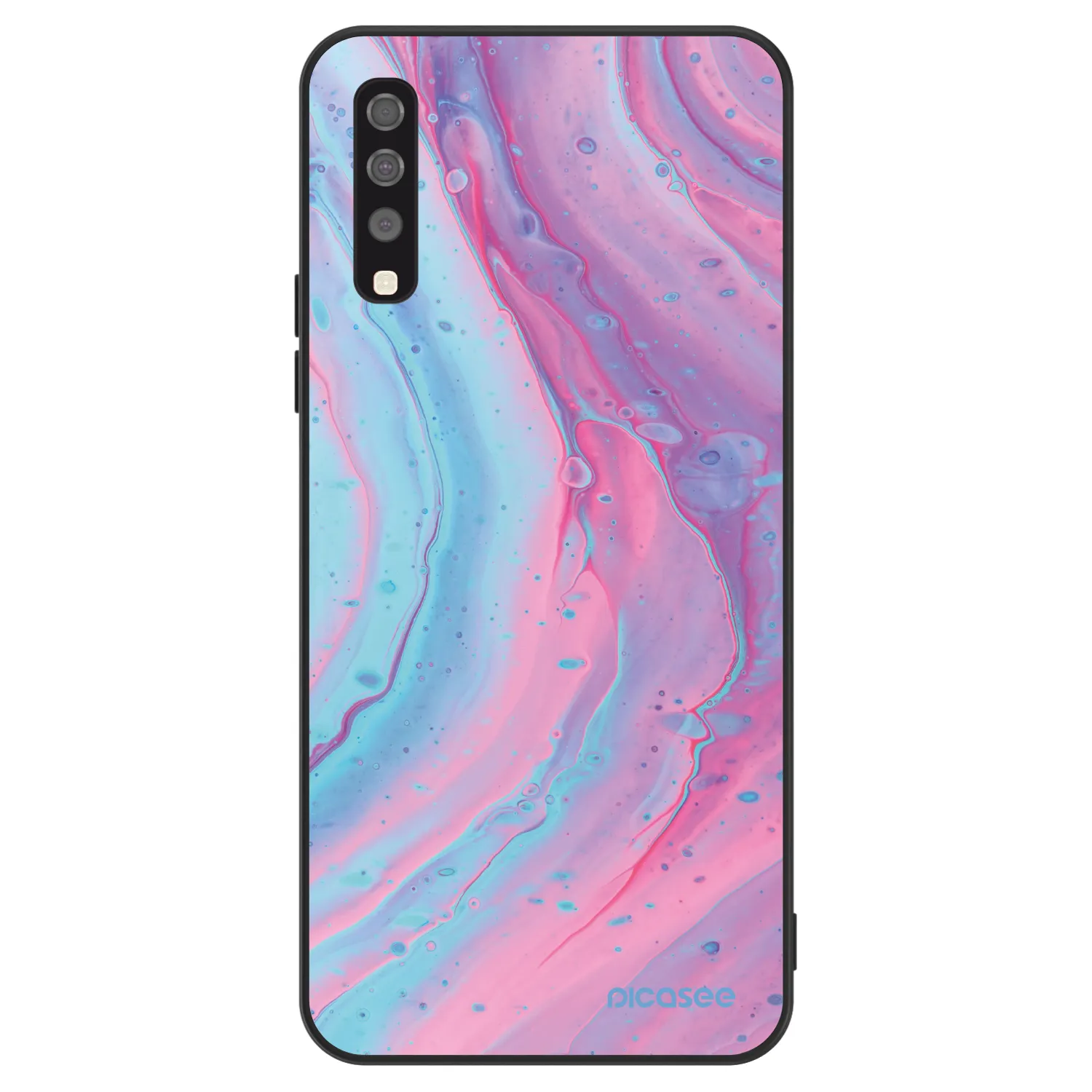 Picasee ULTIMATE CASE na Samsung Galaxy A70 A705F - Pink liquid