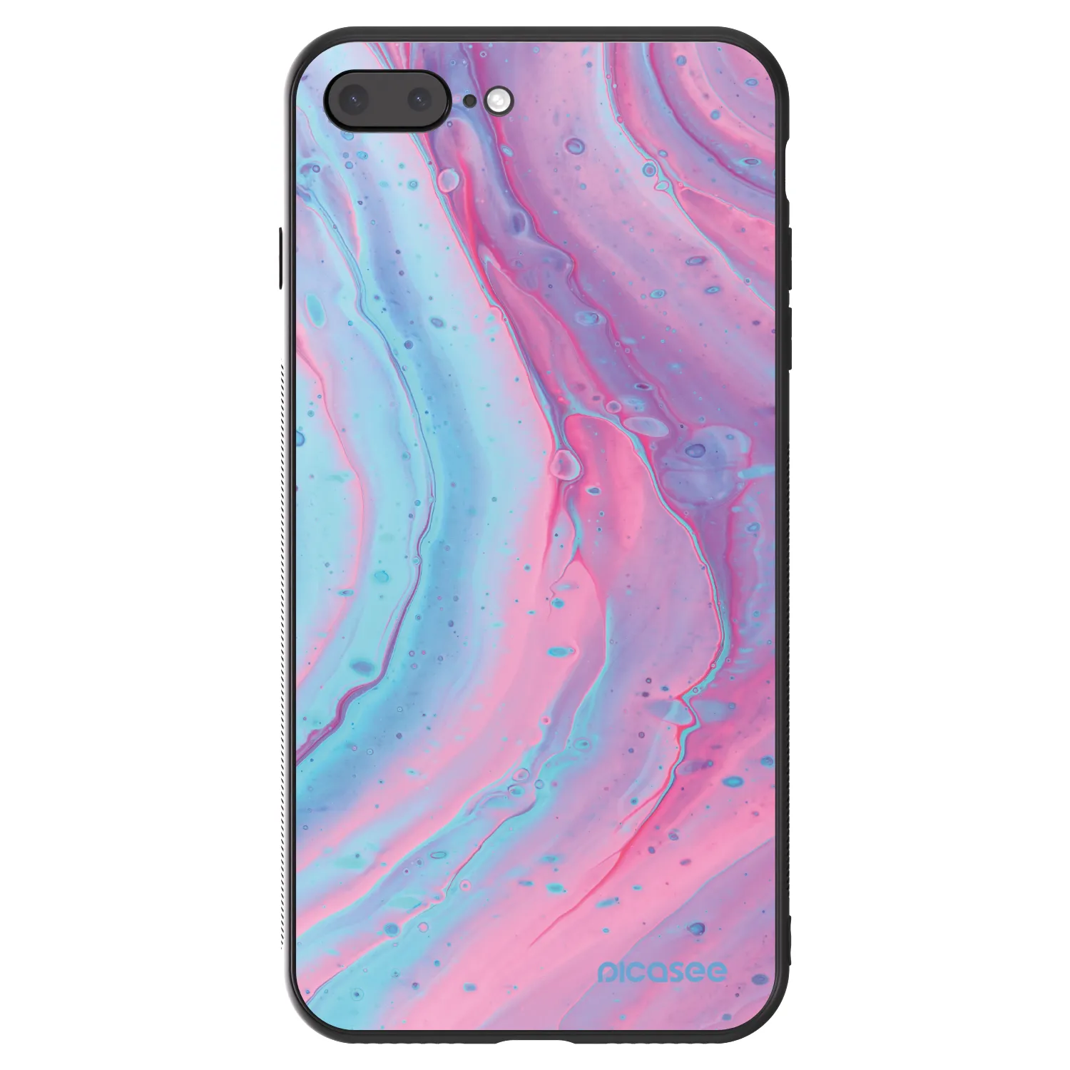 Picasee ULTIMATE CASE na Apple iPhone 8 Plus - Pink liquid