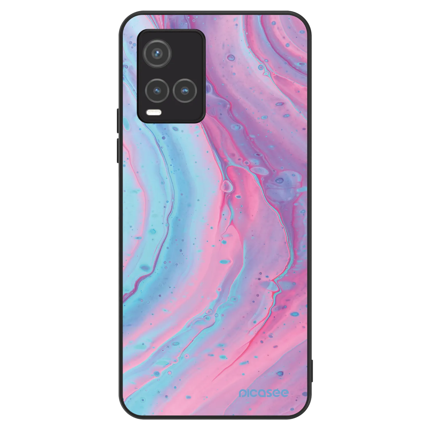 Picasee ULTIMATE CASE na Vivo Y33s - Pink liquid