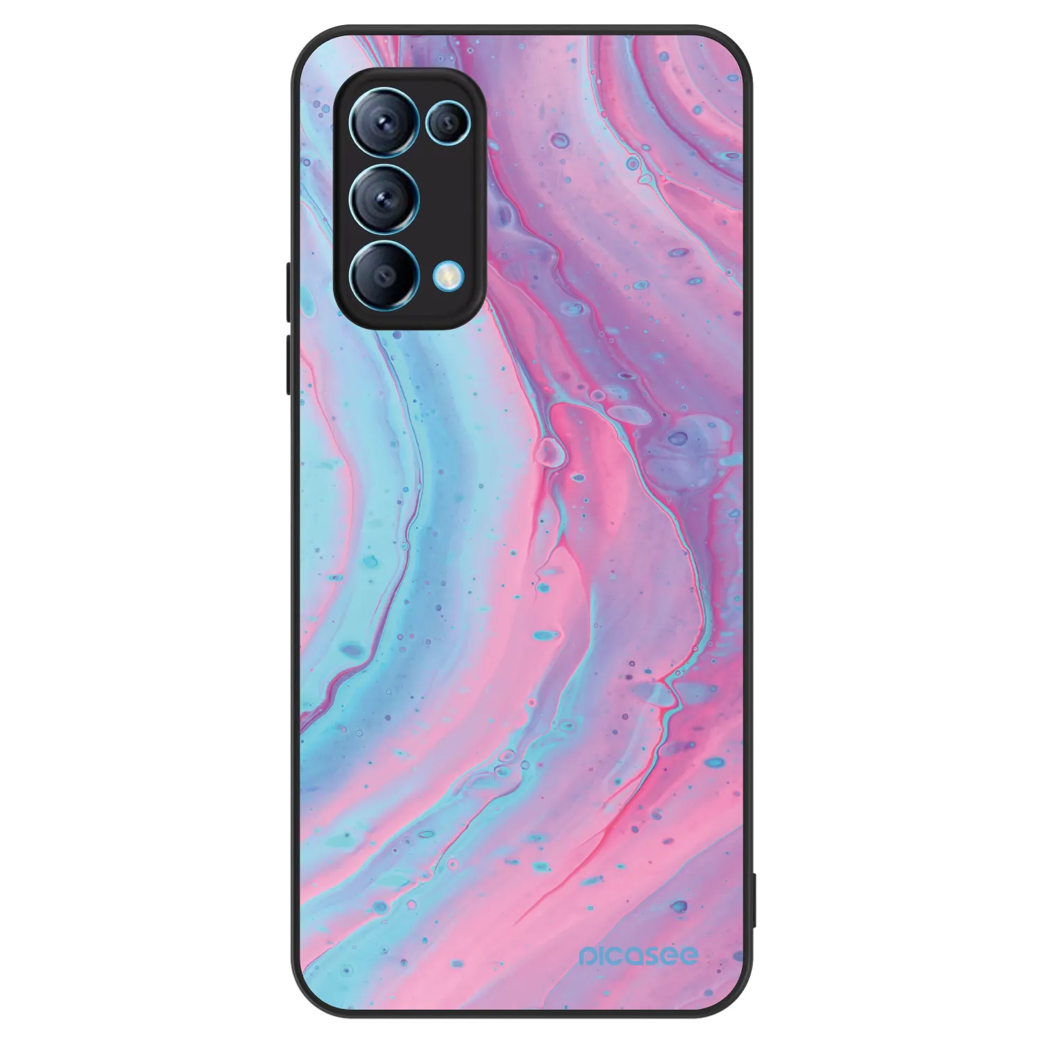 Picasee ULTIMATE CASE na OPPO Reno 5 5G - Pink liquid
