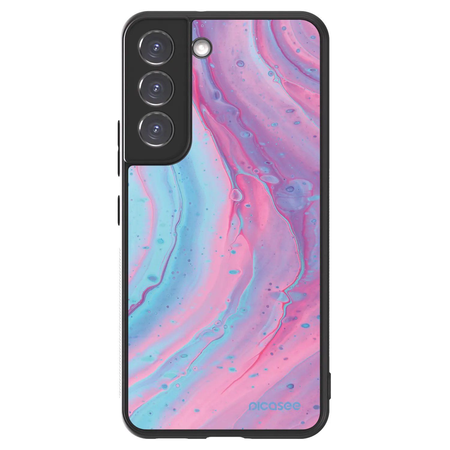 Picasee ULTIMATE CASE PowerShare pro Samsung Galaxy S22 5G - Pink liquid