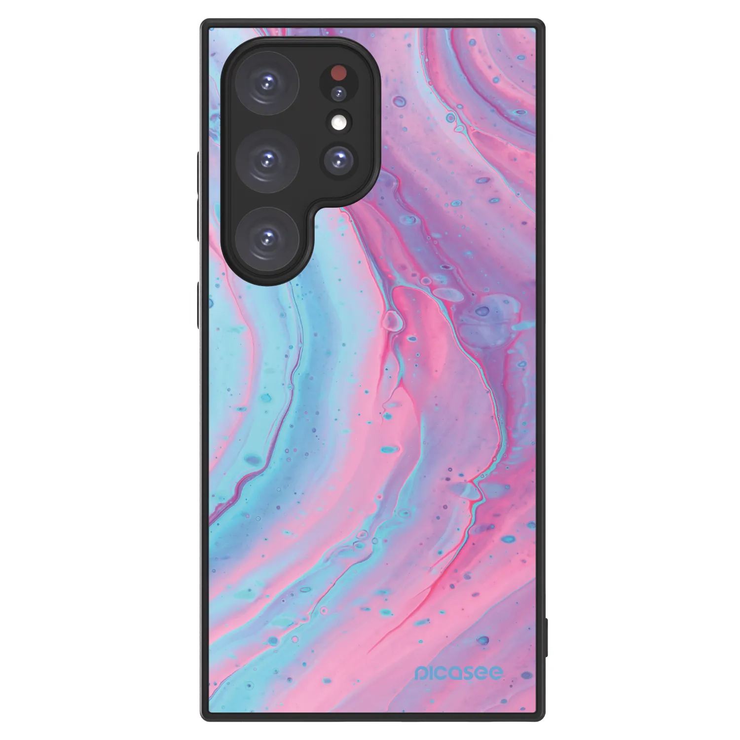 Picasee ULTIMATE CASE PowerShare pro Samsung Galaxy S24 Ultra S928B 5G - Pink liquid