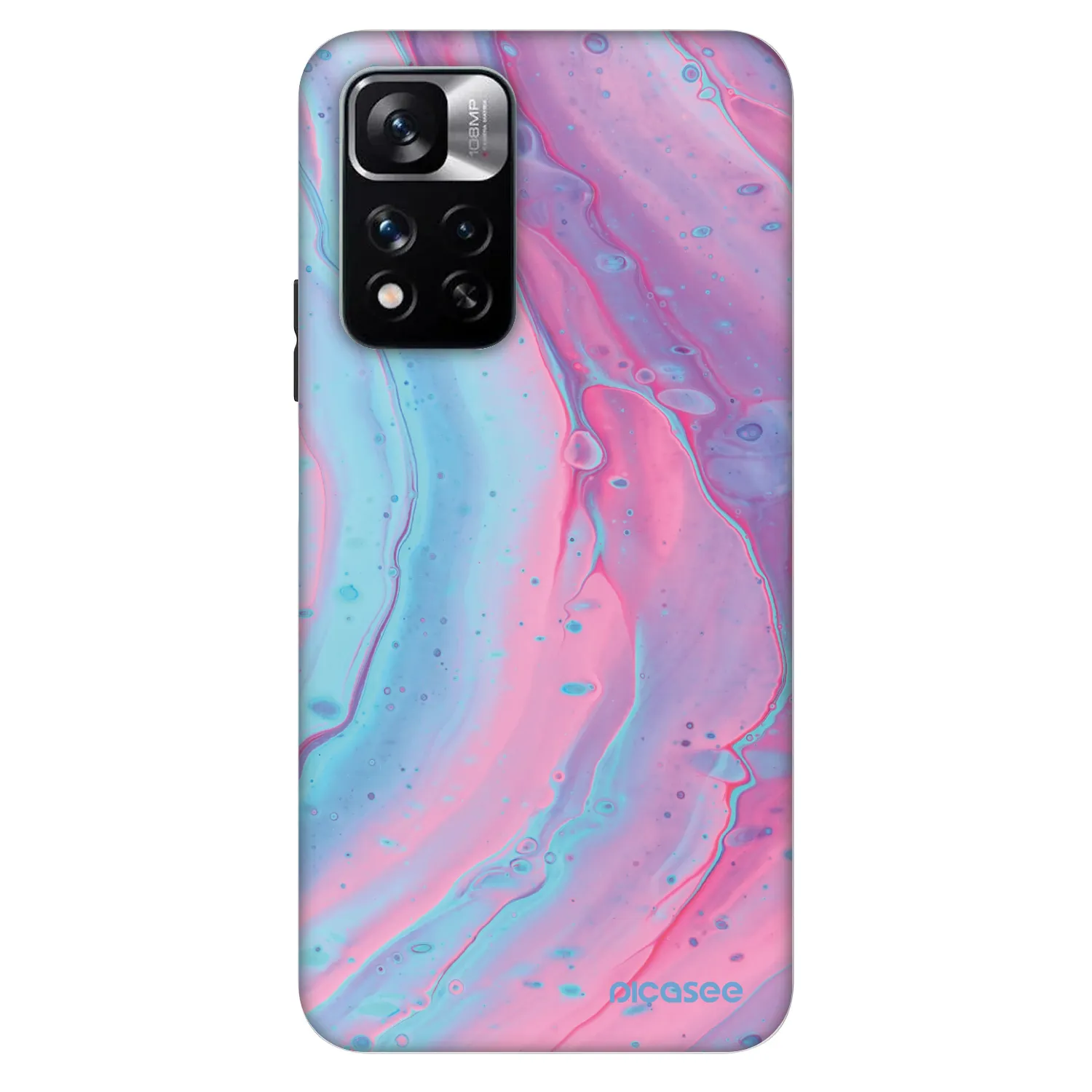 Picasee Fashion Case na Xiaomi Redmi Note 11 Pro 5G - Pink liquid