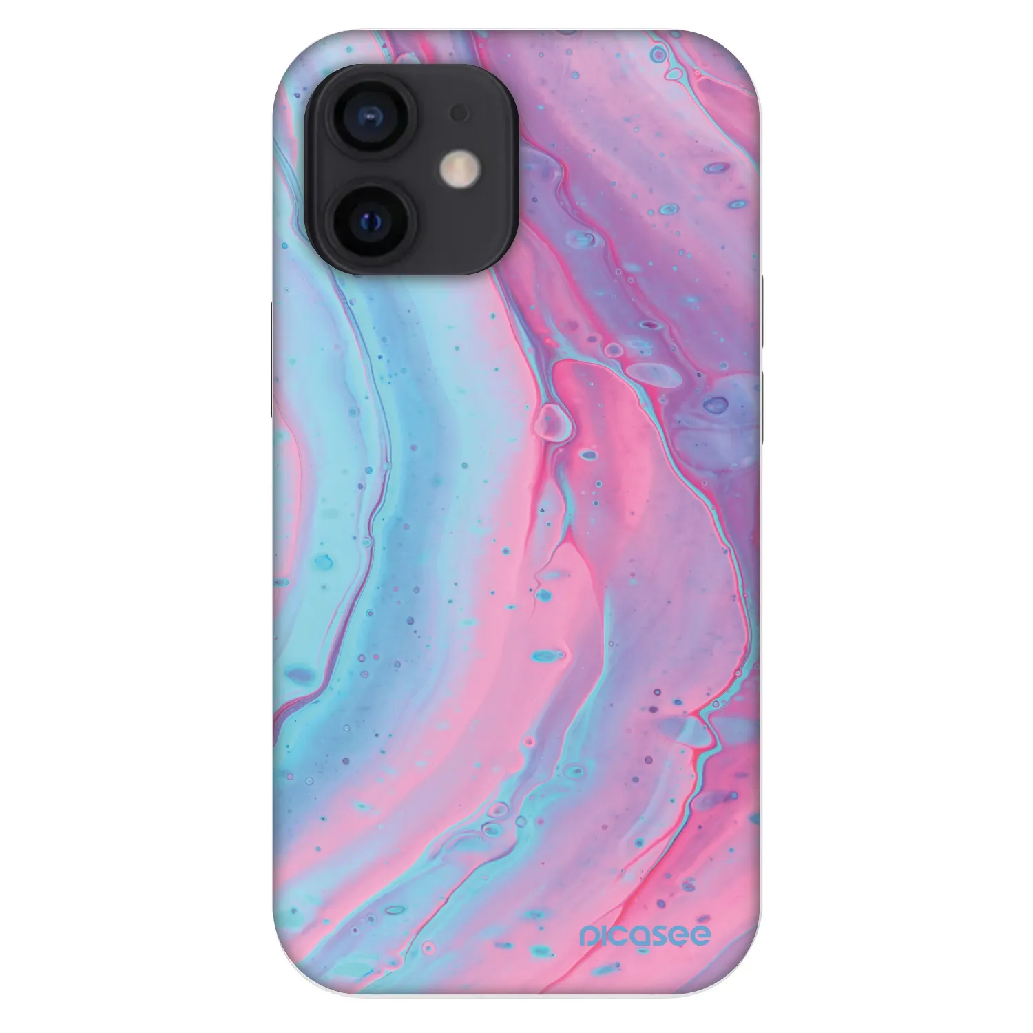 Picasee Fashion Case na Apple iPhone 12 mini - Pink liquid