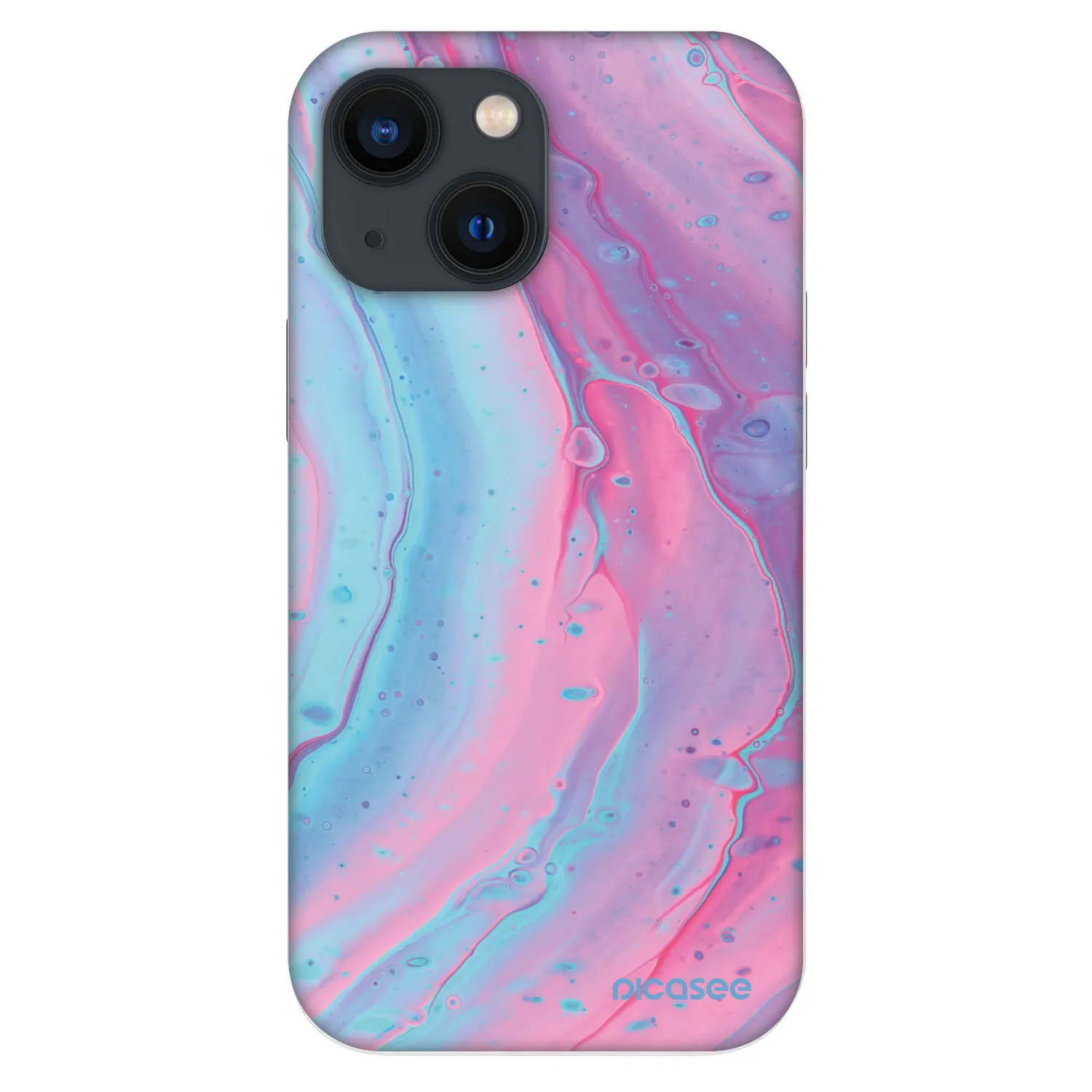 Picasee Fashion Case na Apple iPhone 13 mini - Pink liquid