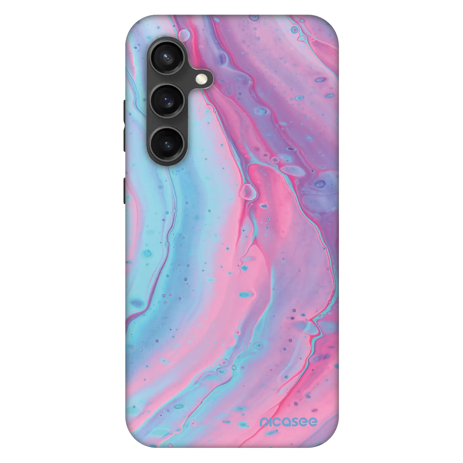 Picasee Fashion Case na Samsung Galaxy S24 FE S721B - Pink liquid