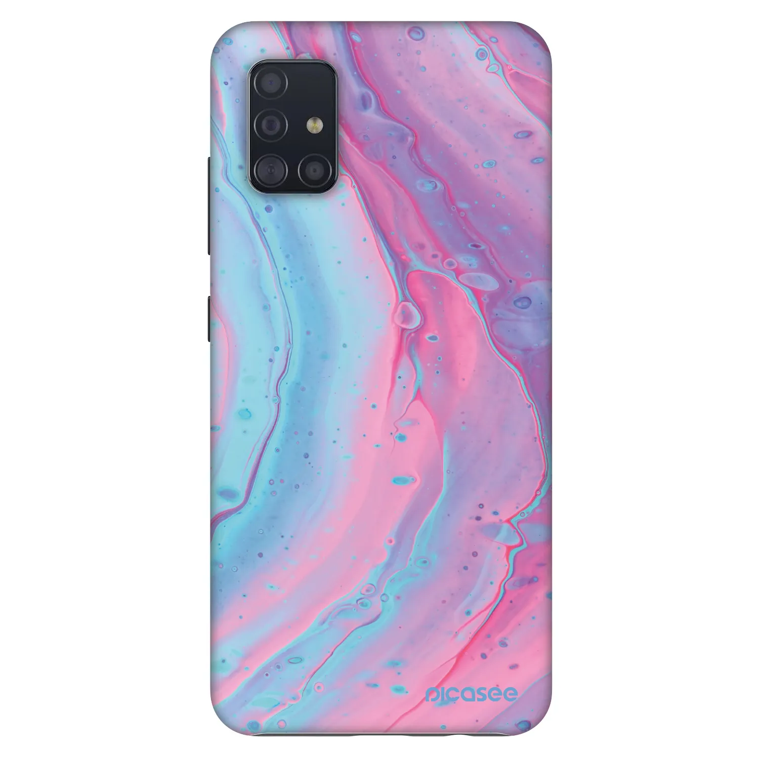 Picasee Fashion Case na Samsung Galaxy A51 A515F - Pink liquid