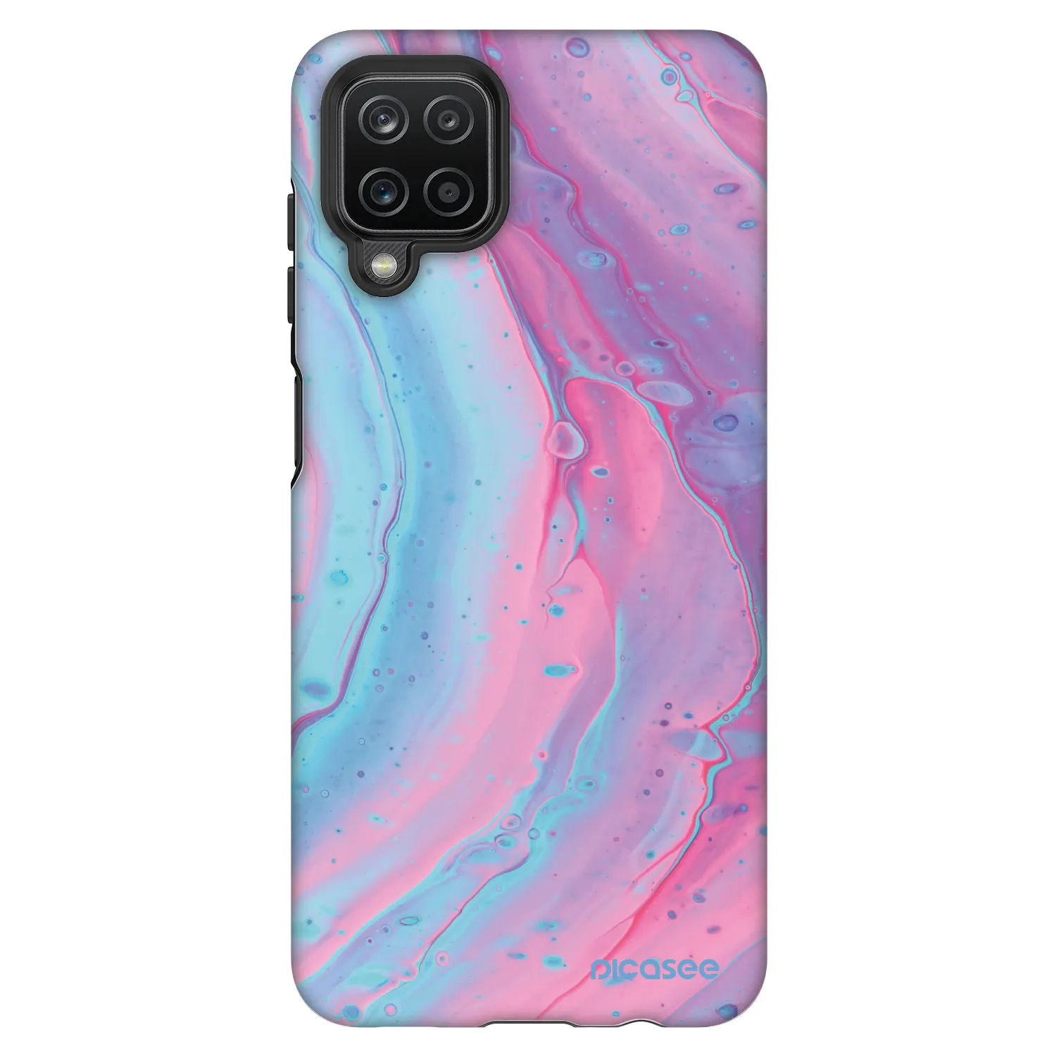 Picasee Fashion Case na Samsung Galaxy A12 A125F - Pink liquid
