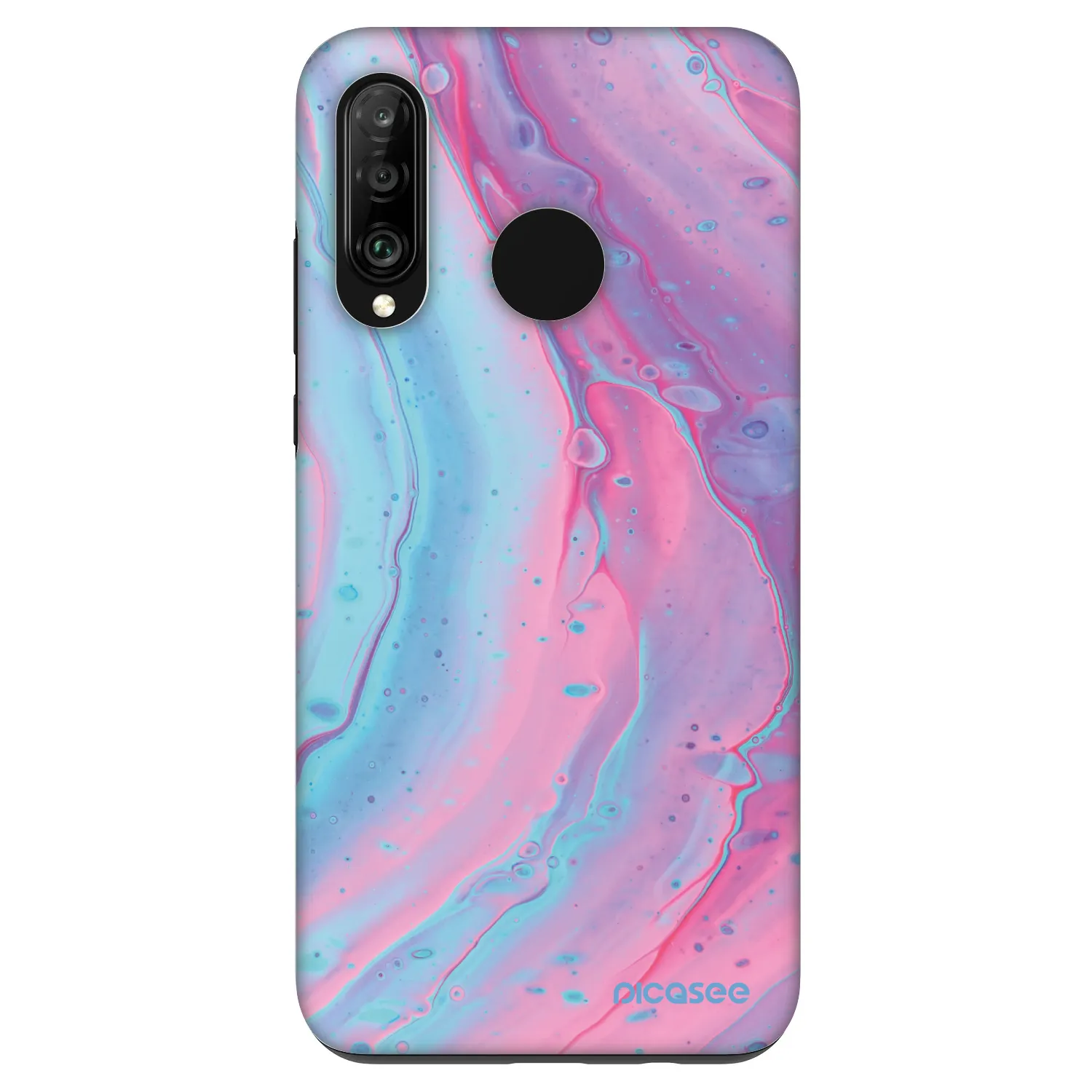 Picasee Fashion Case na Huawei P30 Lite - Pink liquid