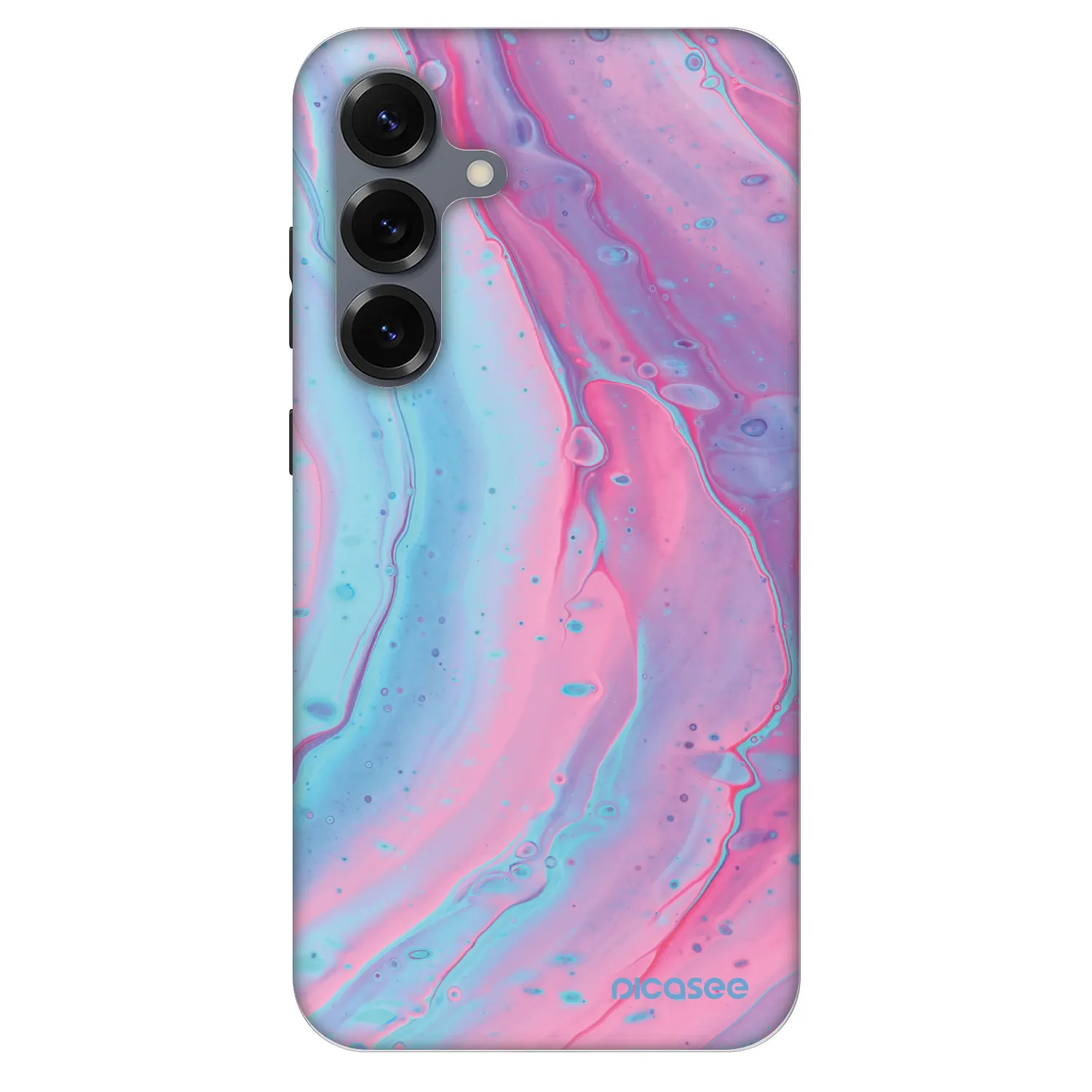 Picasee Fashion Case PowerShare pro Samsung Galaxy S25+ 5G - Pink liquid