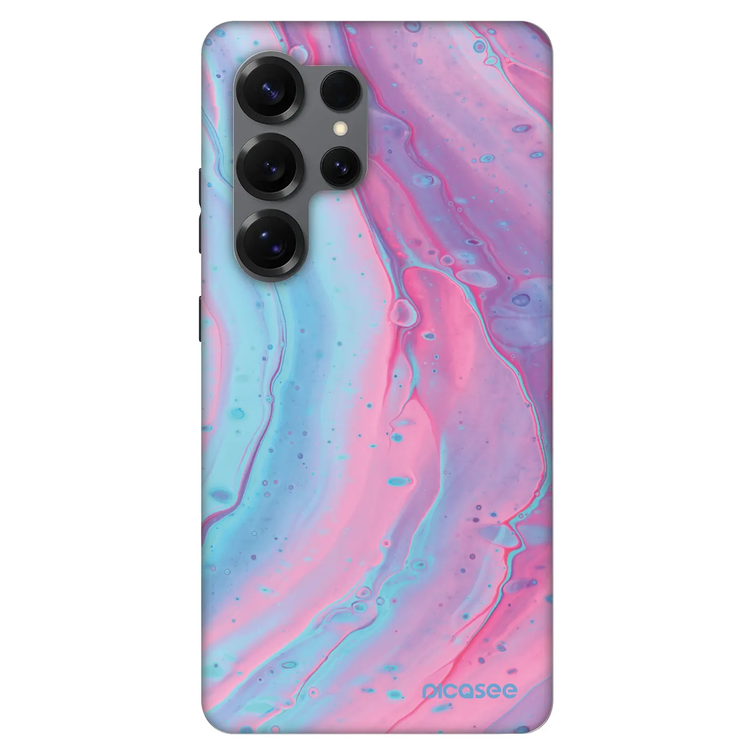 Picasee Fashion Case PowerShare pro Samsung Galaxy S25 Ultra 5G - Pink liquid