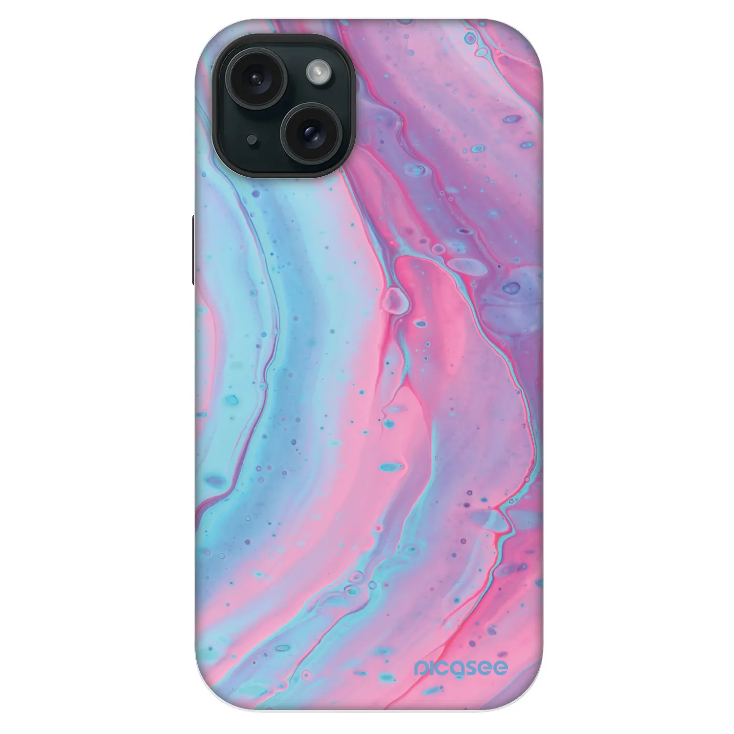 Picasee Fashion Case MagSafe na Apple iPhone 14 Plus - Pink liquid