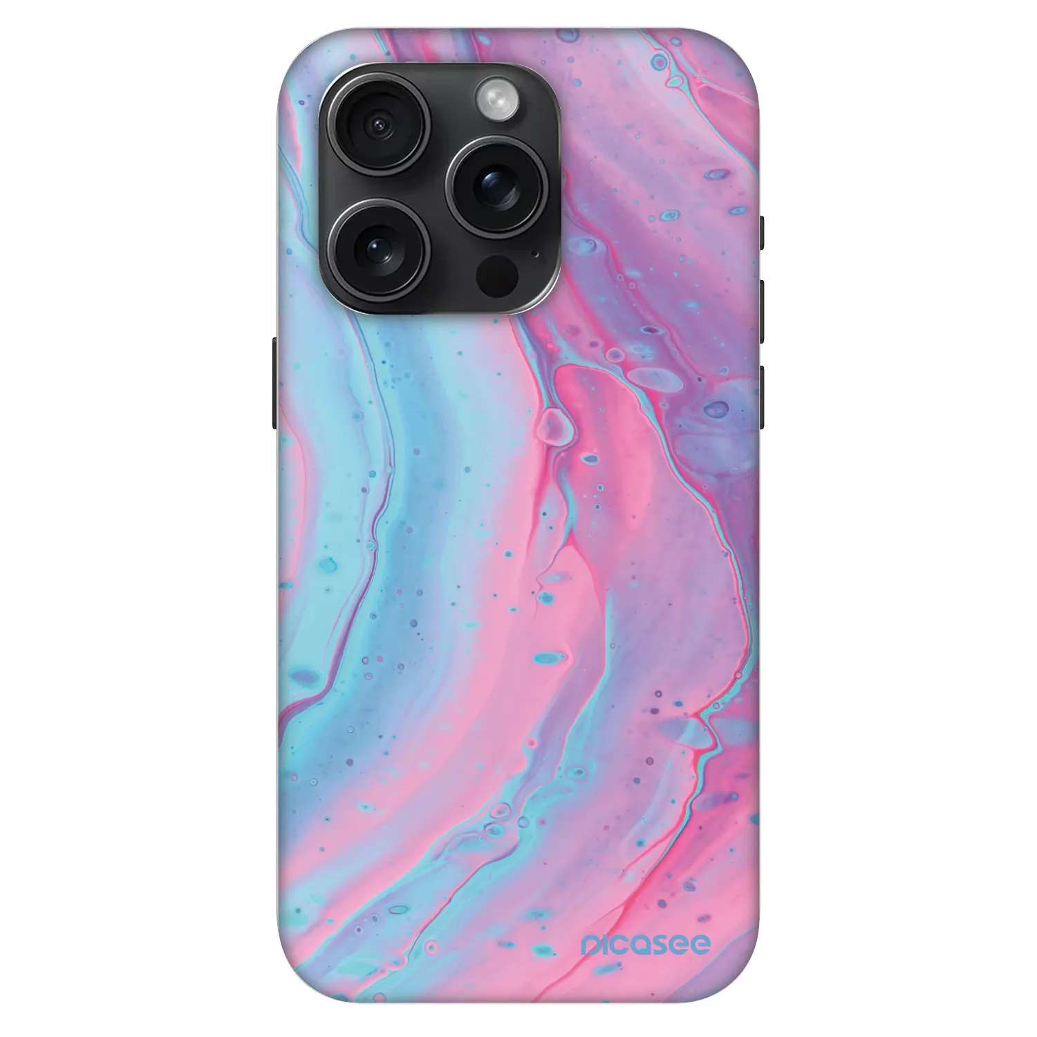 Picasee Fashion Case MagSafe na Apple iPhone 15 Pro - Pink liquid