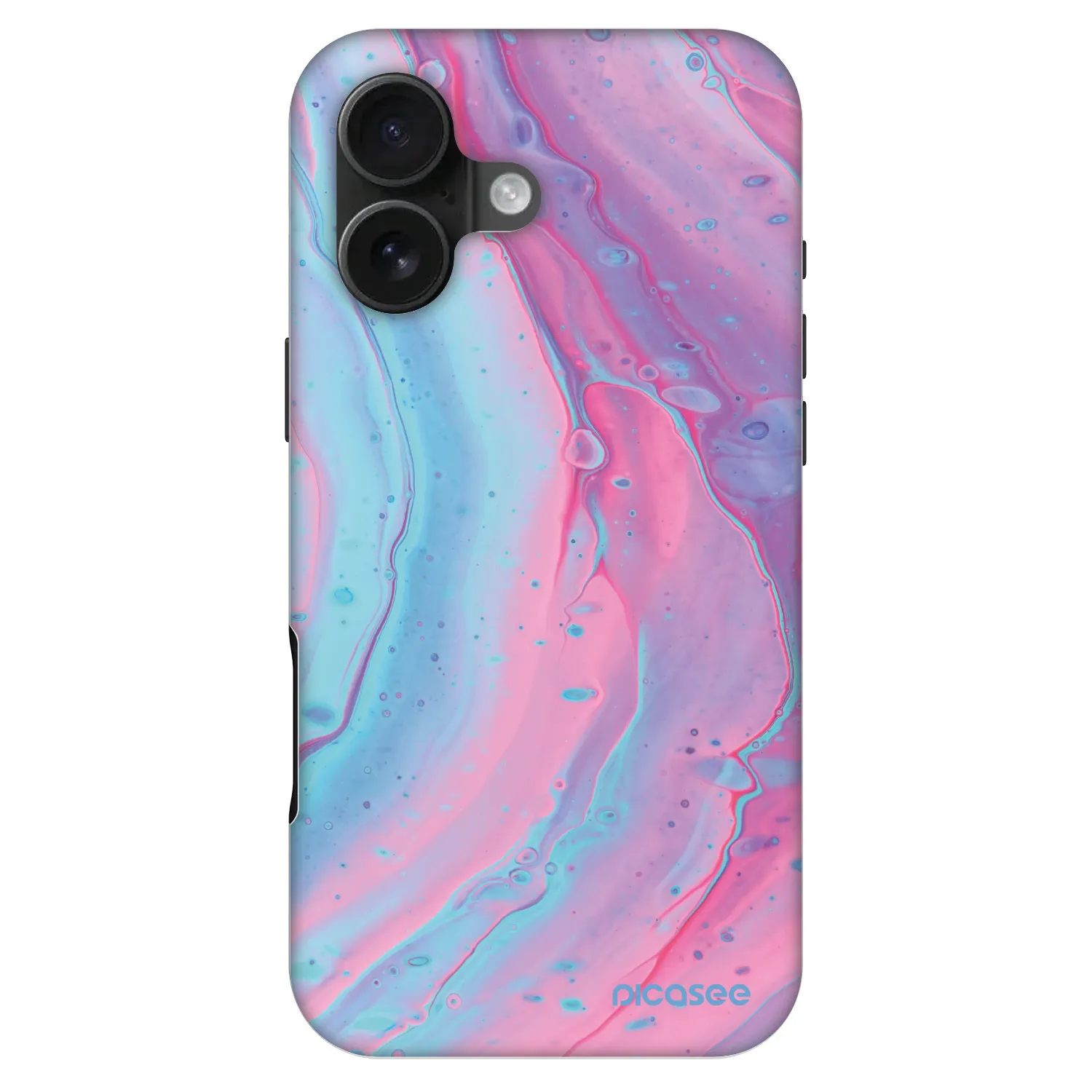 Picasee Fashion Case MagSafe na Apple iPhone 16 - Pink liquid