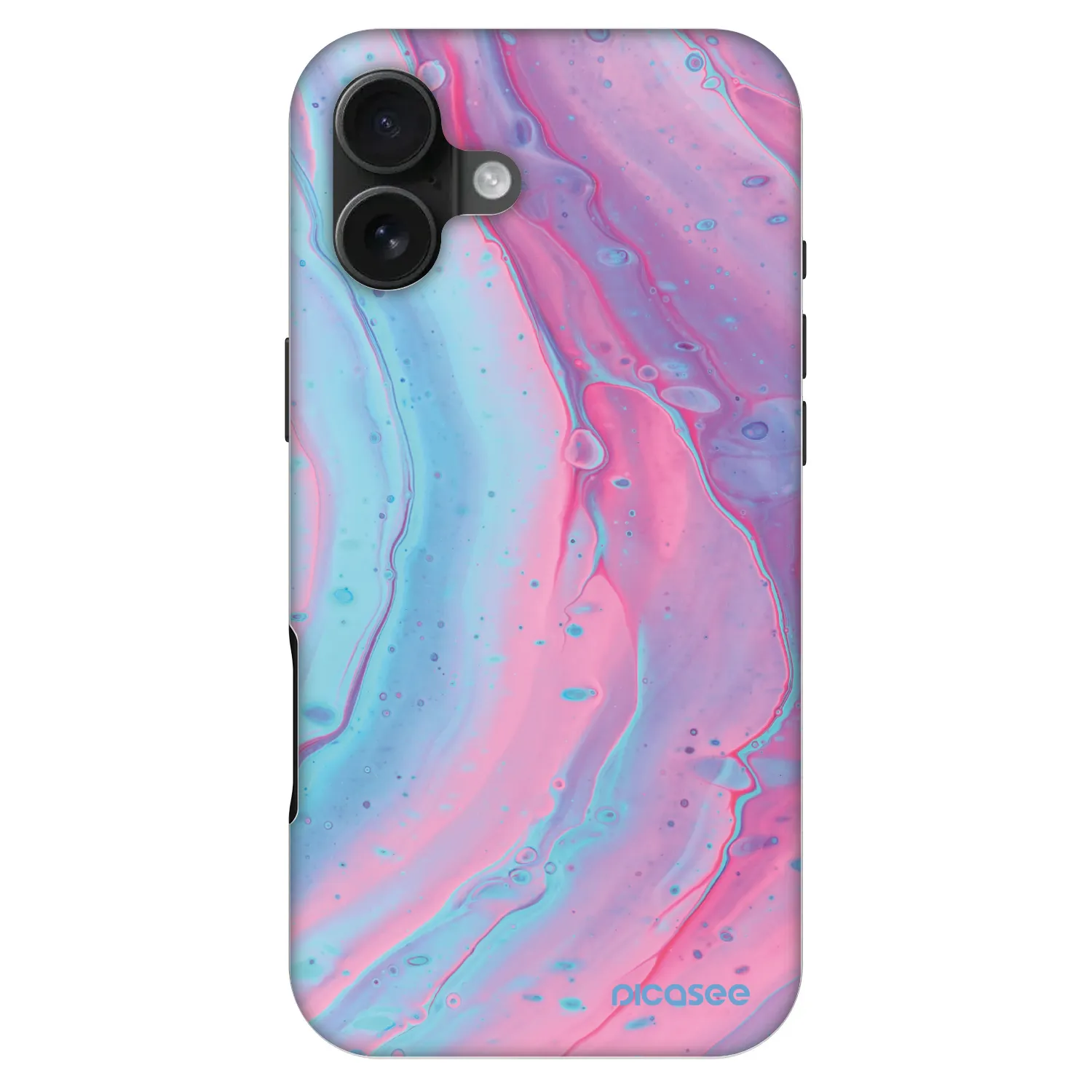 Picasee Fashion Case MagSafe na Apple iPhone 16 Plus - Pink liquid