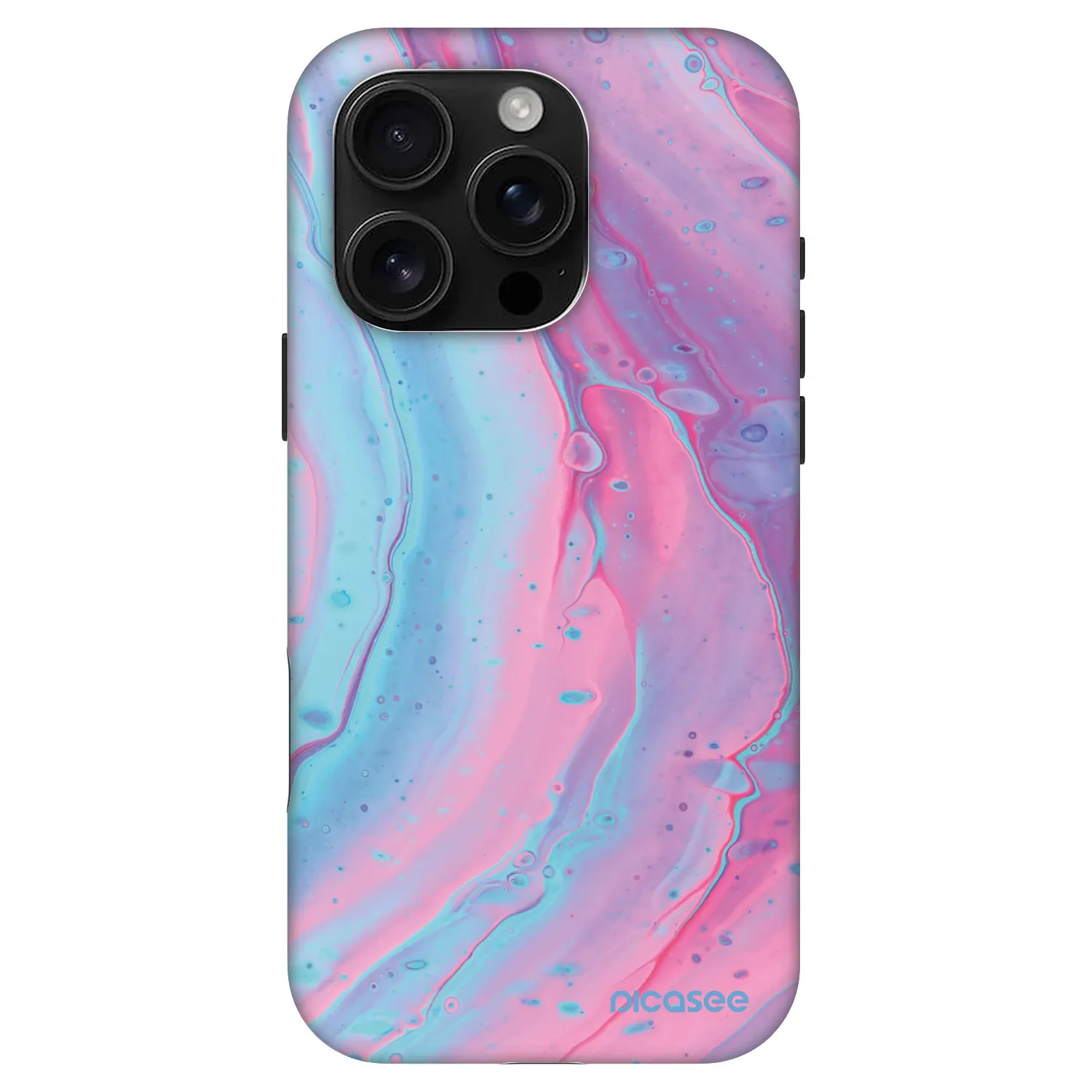 Picasee Fashion Case MagSafe na Apple iPhone 16 Pro - Pink liquid