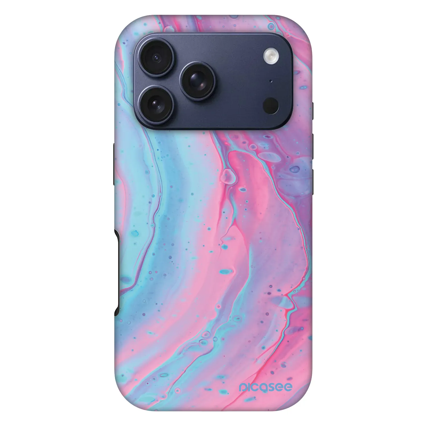 Picasee Fashion Case MagSafe na Apple iPhone 17 Pro - Pink liquid