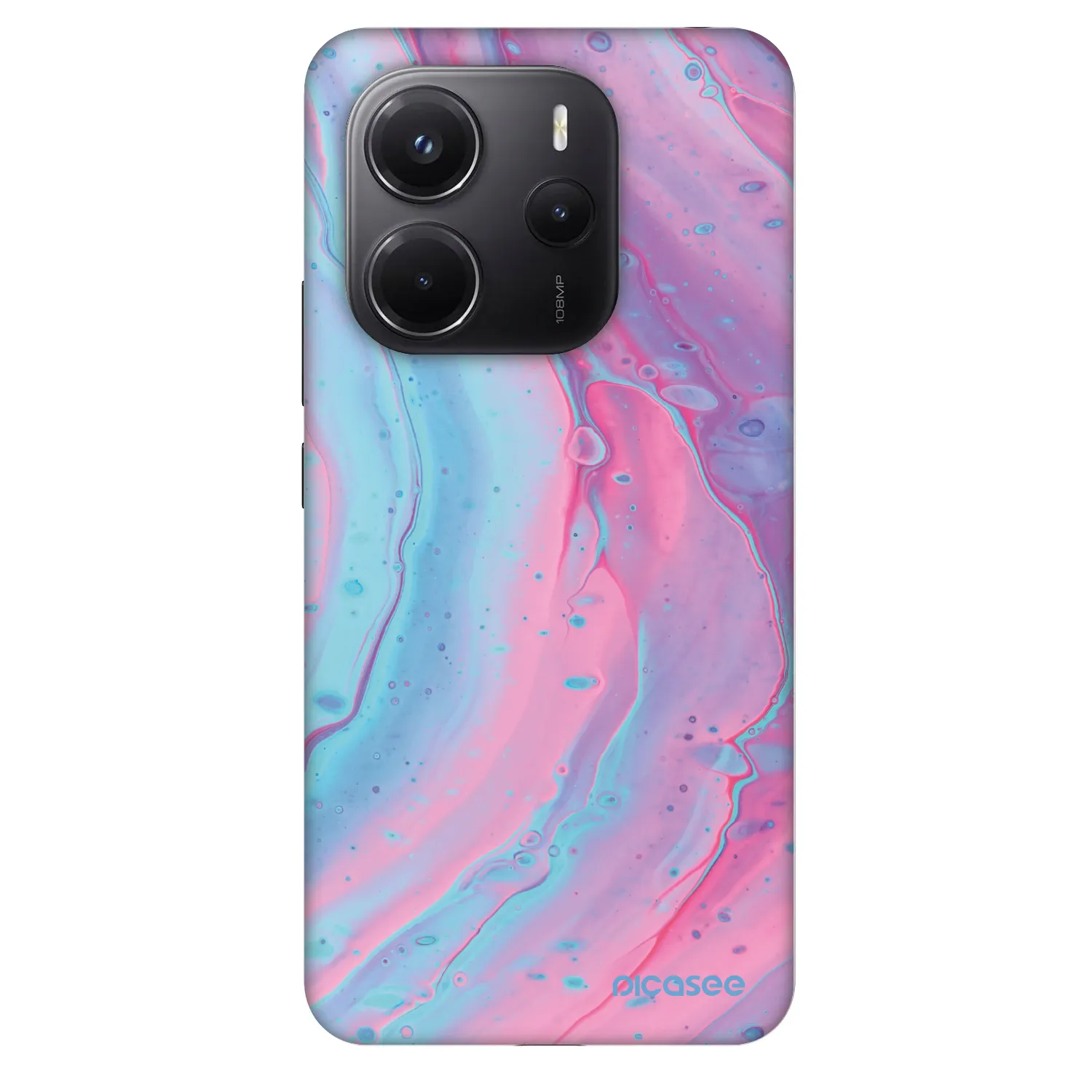 Picasee Fashion Case na Xiaomi Redmi Note 14 4G - Pink liquid