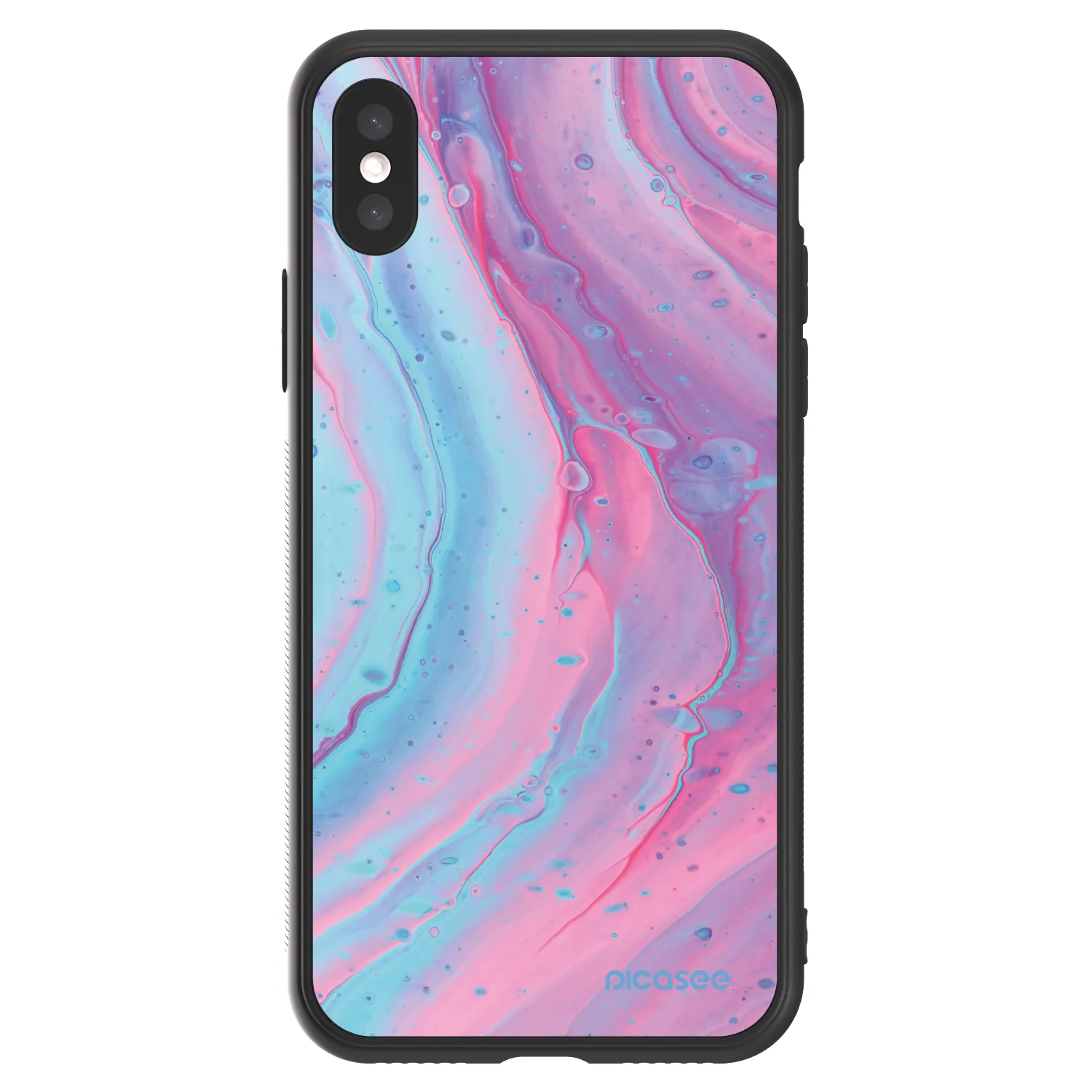 Picasee ULTIMATE CASE na Apple iPhone X/XS - Pink liquid