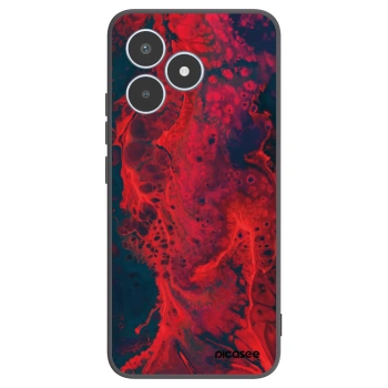 Picasee silikonowe czarne etui na Realme C53 - Organic red