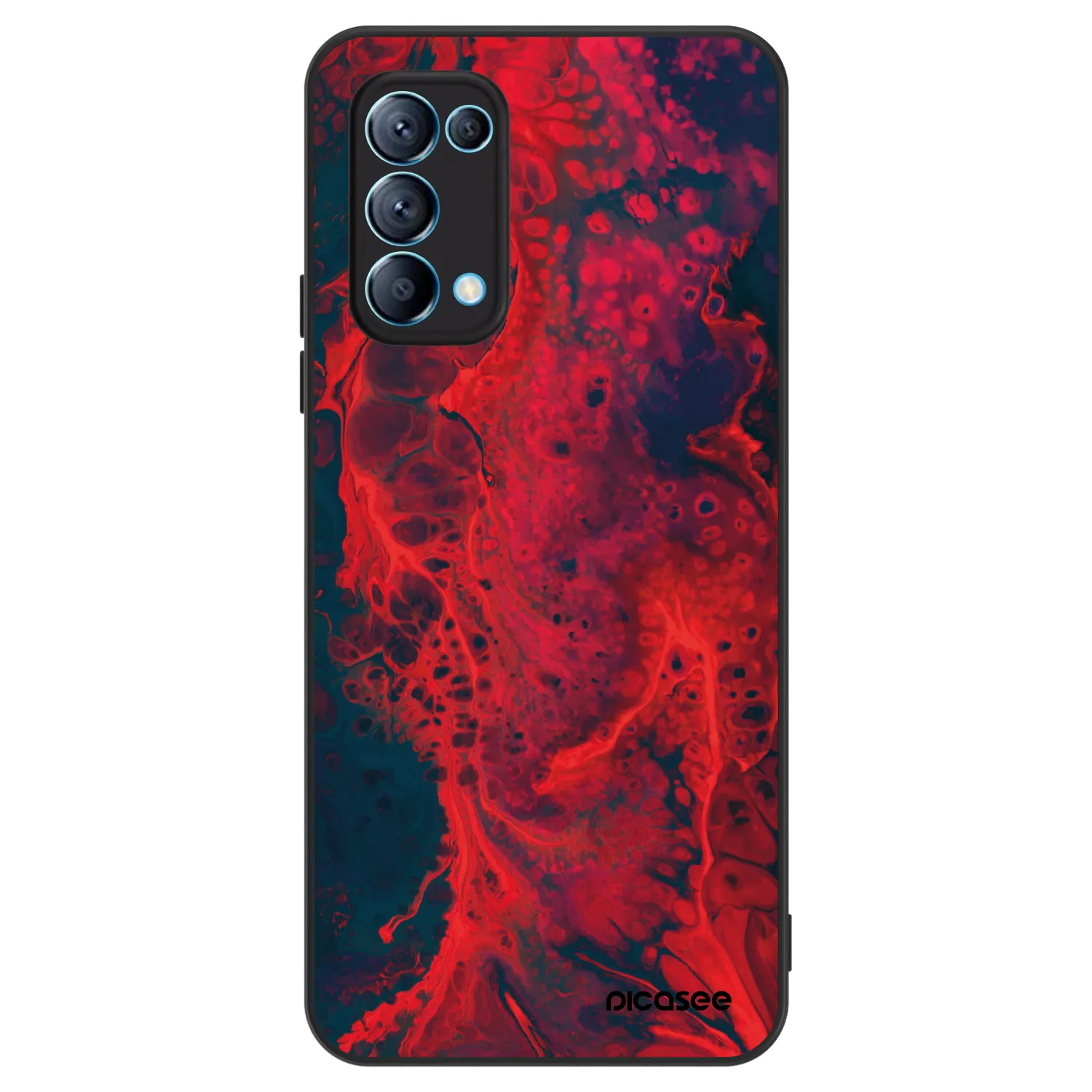 Picasee ULTIMATE CASE na OPPO Reno 5 5G - Organic red