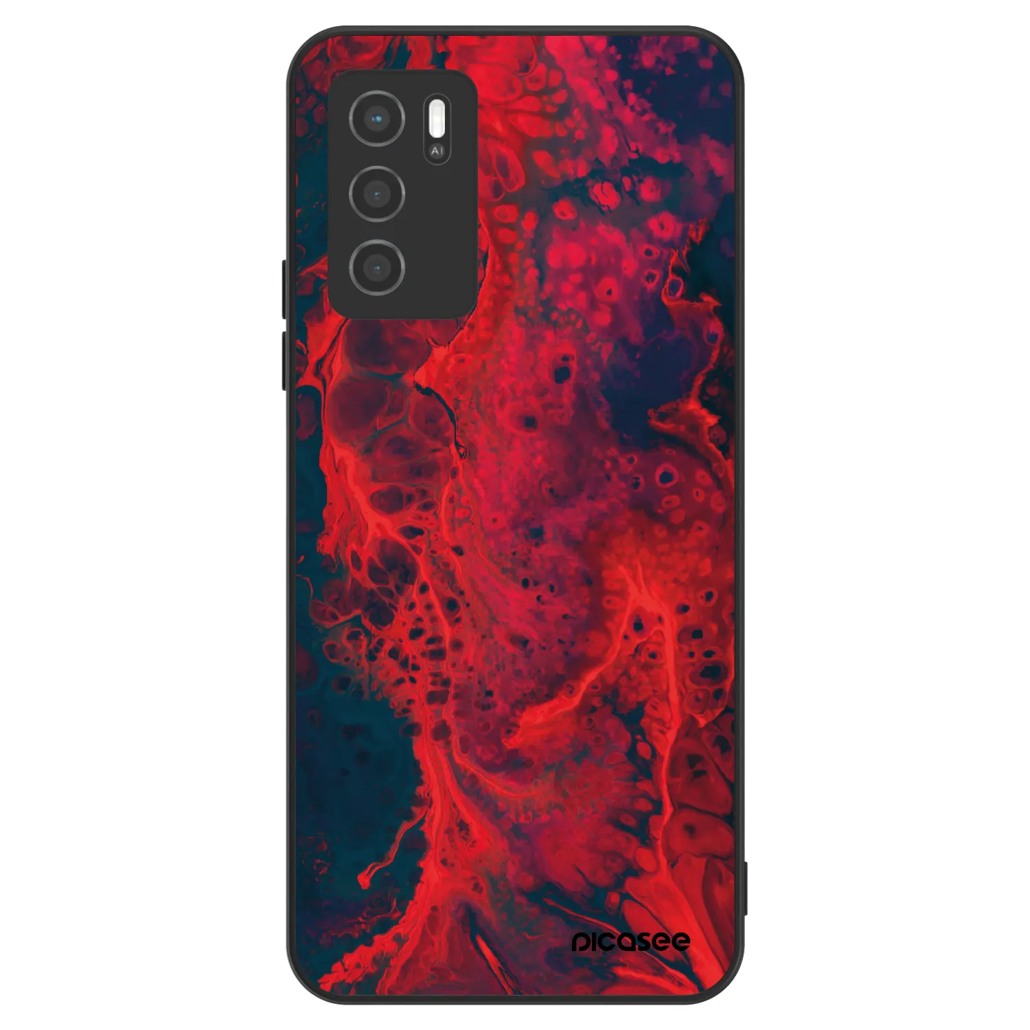 Picasee ULTIMATE CASE na OPPO A16s - Organic red
