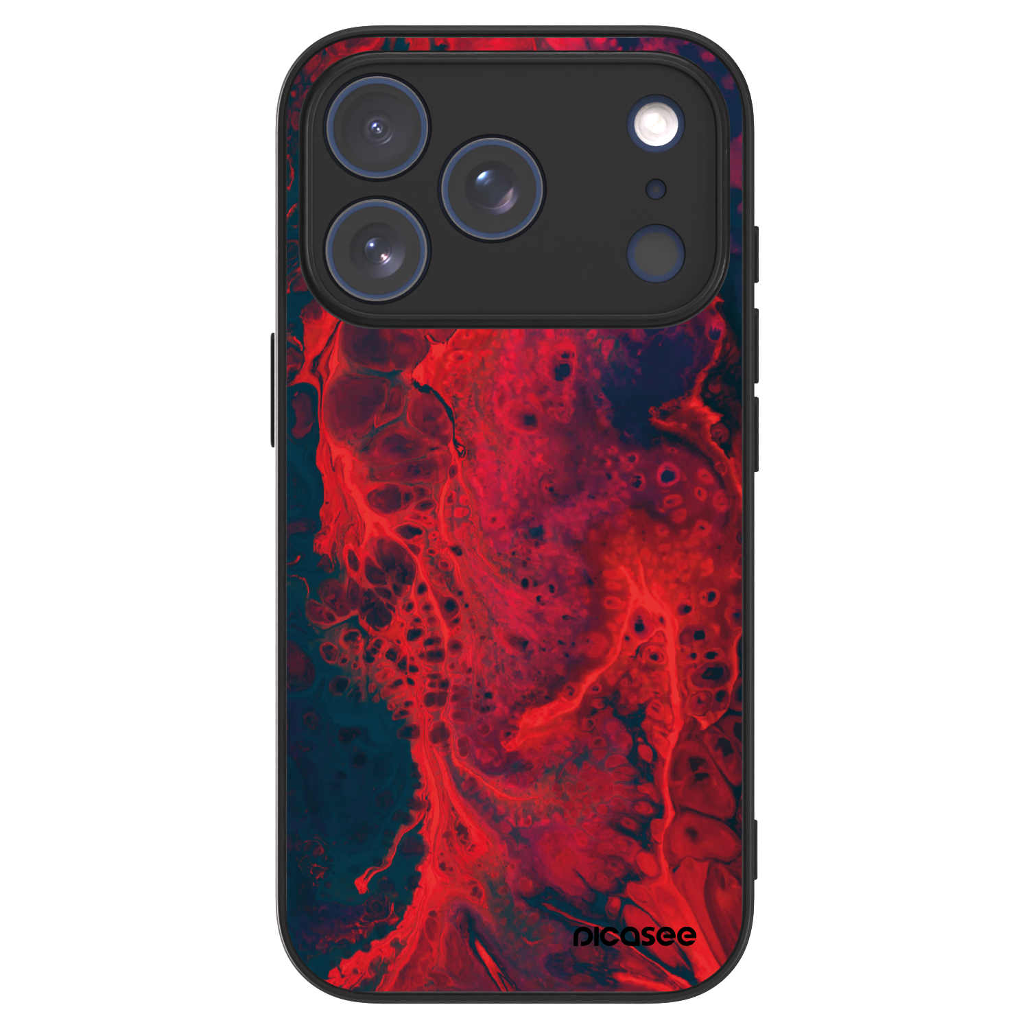 Picasee ULTIMATE CASE MagSafe pro Apple iPhone 17 Pro - Organic red