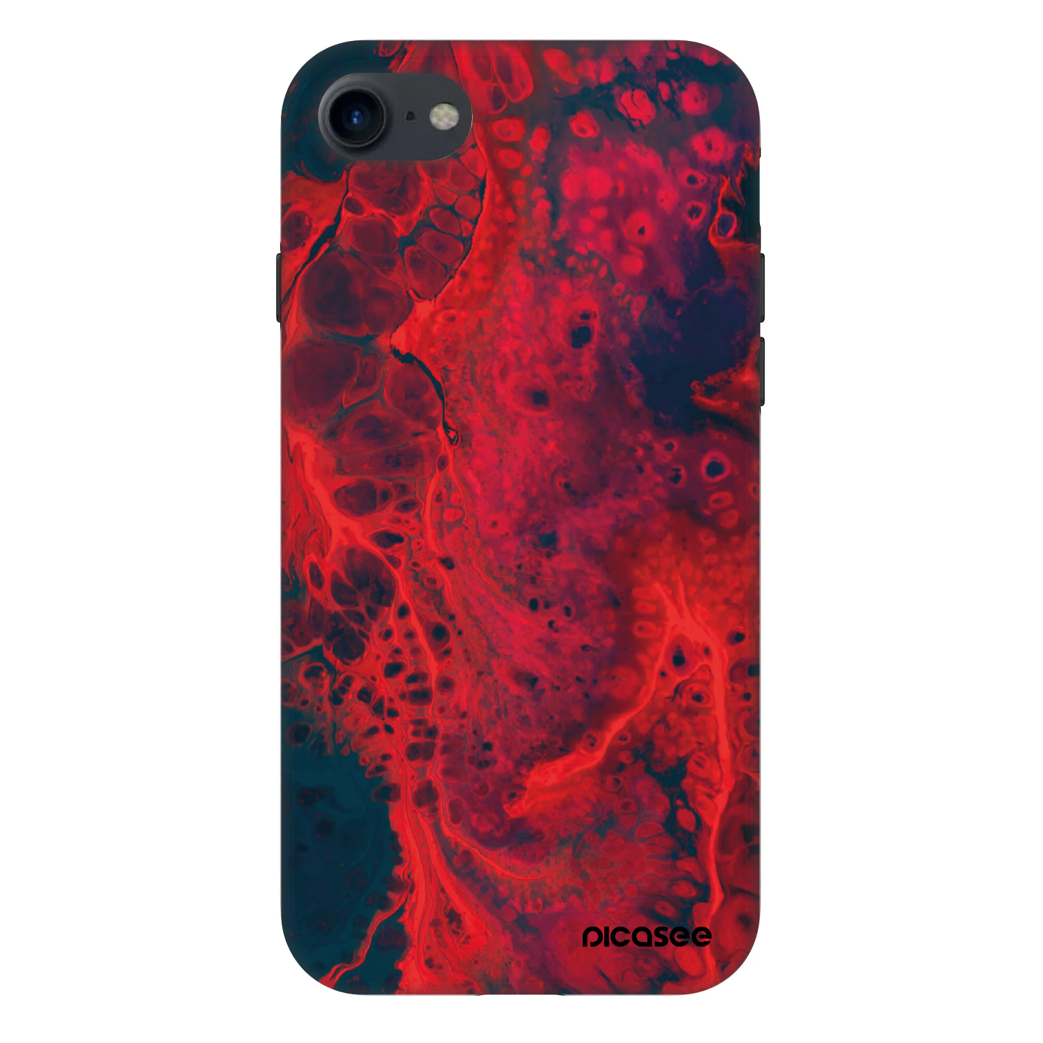 Picasee Fashion Case na Apple iPhone SE 2022 - Organic red