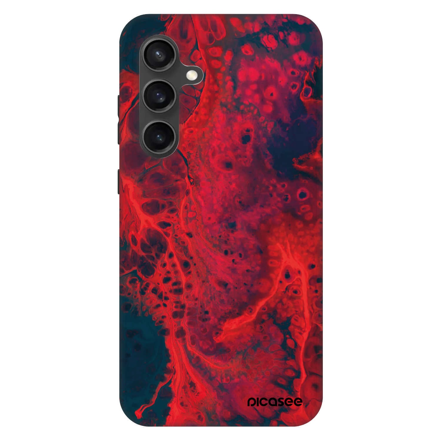 Picasee Fashion Case na Samsung Galaxy S24 FE S721B - Organic red