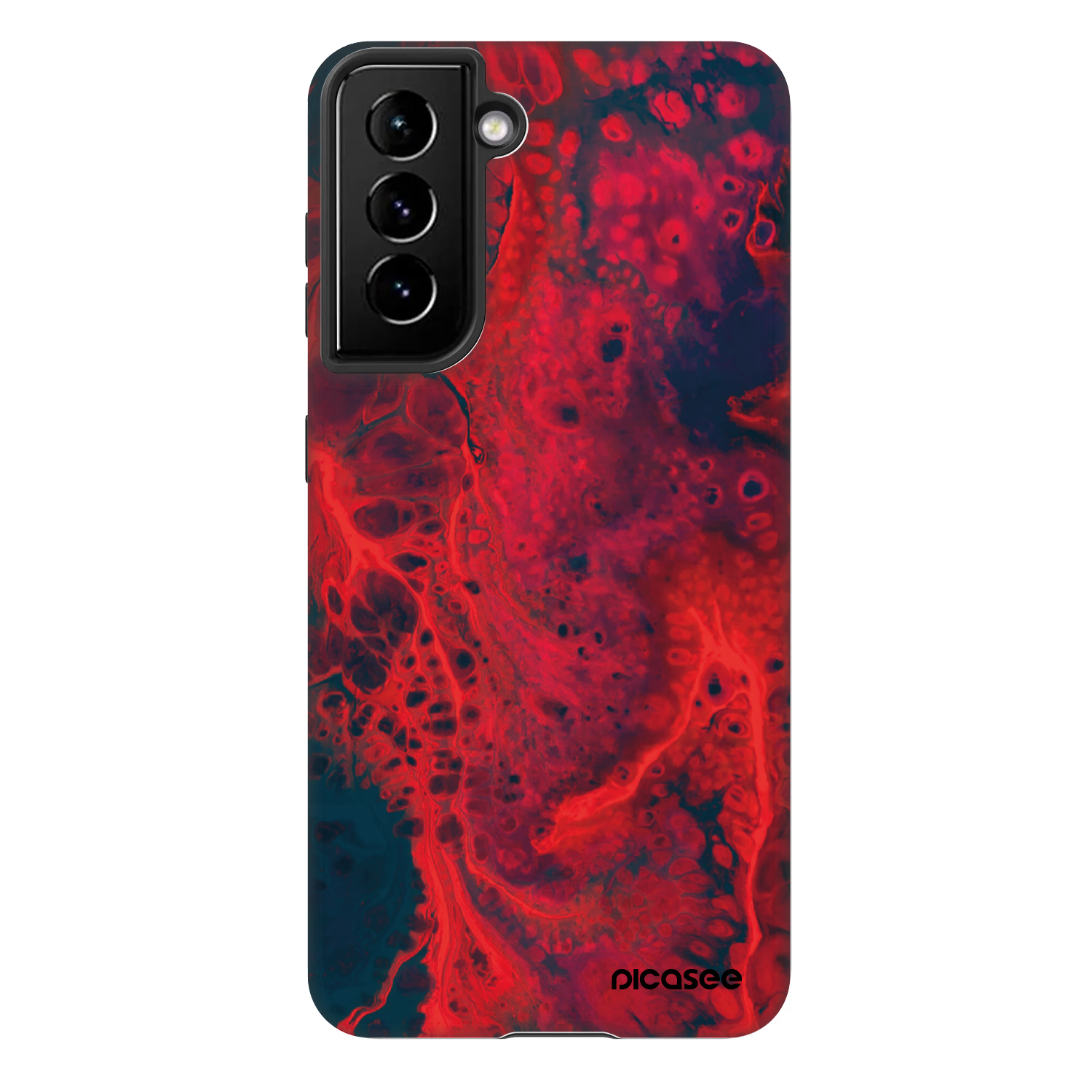 Picasee Fashion Case na Samsung Galaxy S21 FE 5G - Organic red