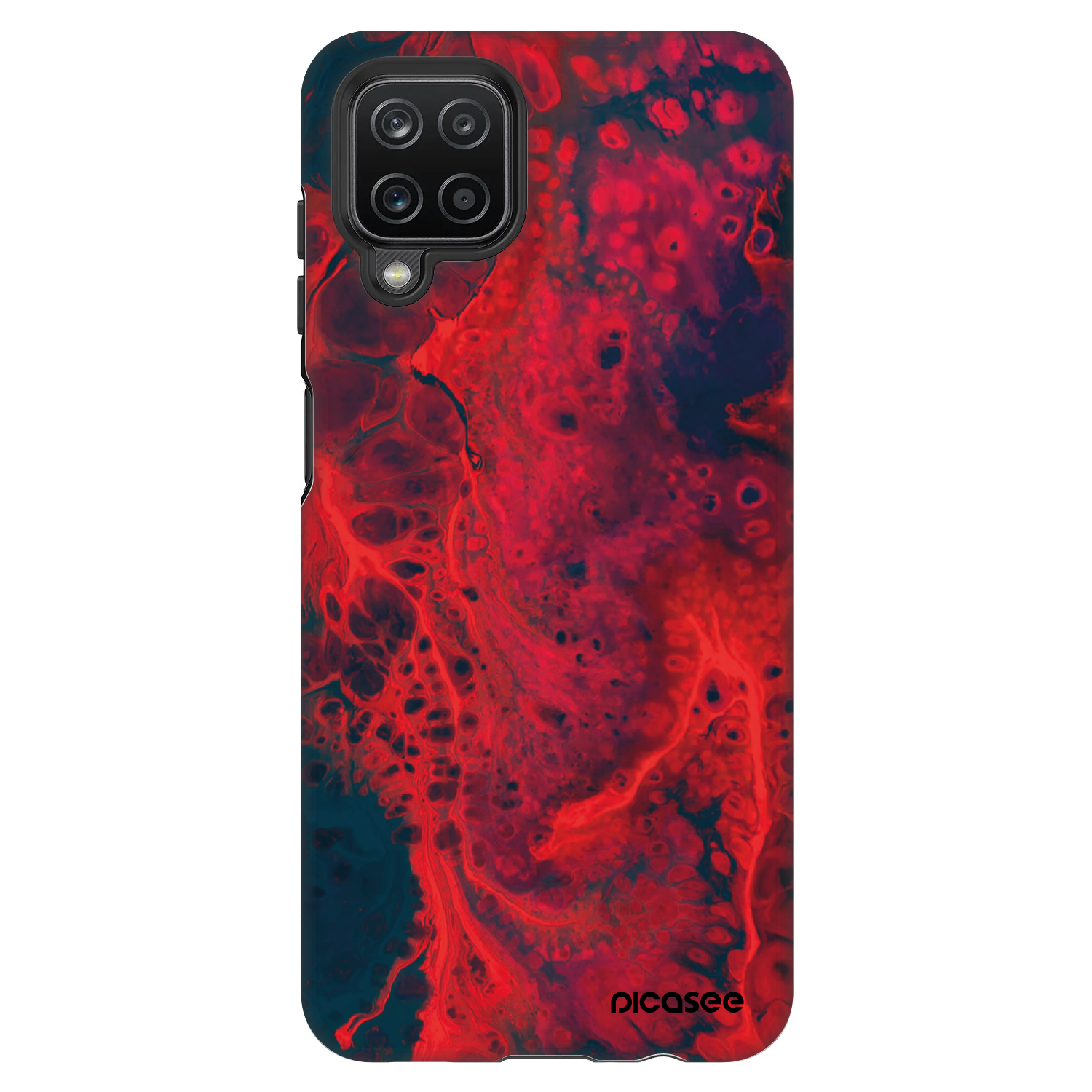 Picasee Fashion Case na Samsung Galaxy A12 A125F - Organic red