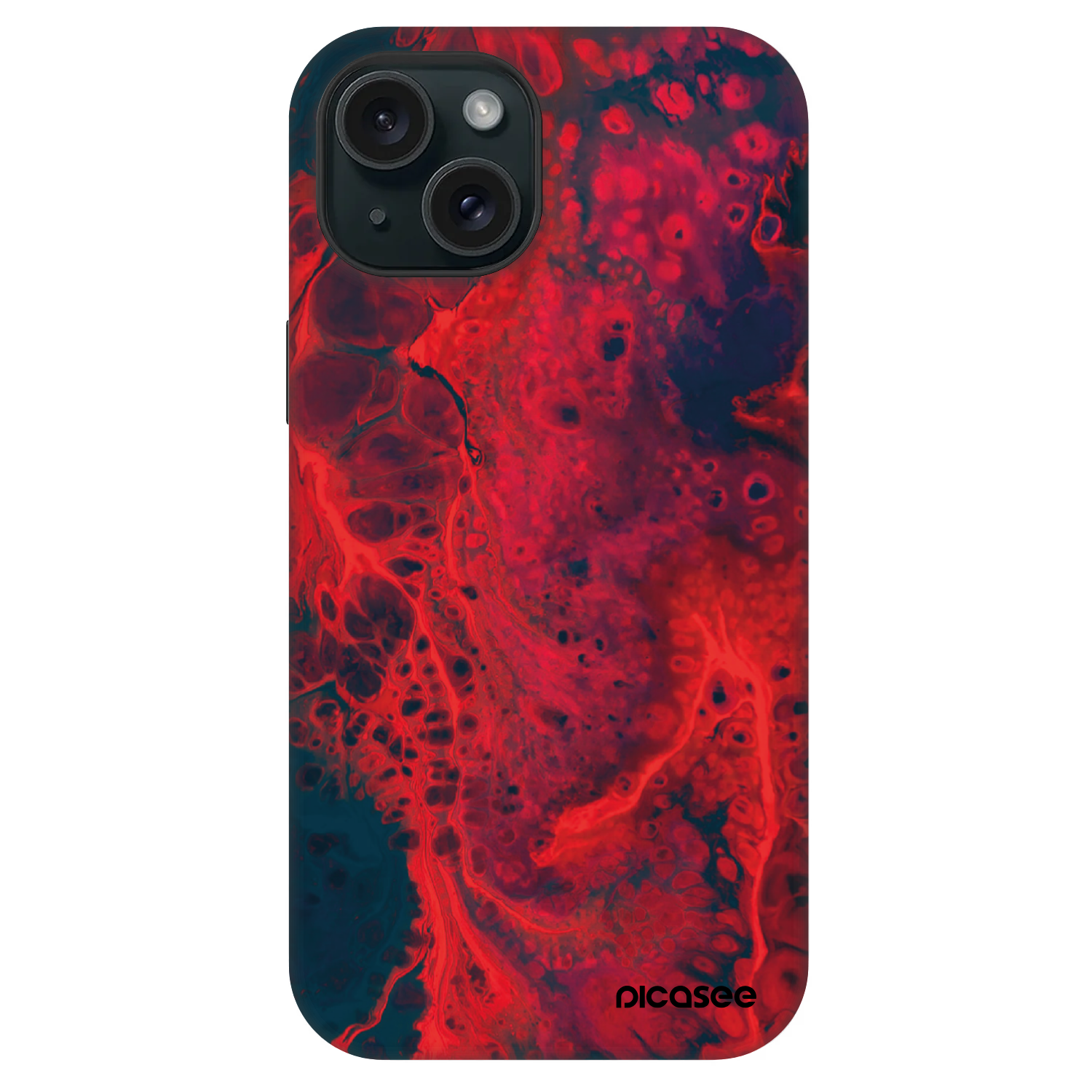 Picasee Fashion Case MagSafe na Apple iPhone 15 - Organic red