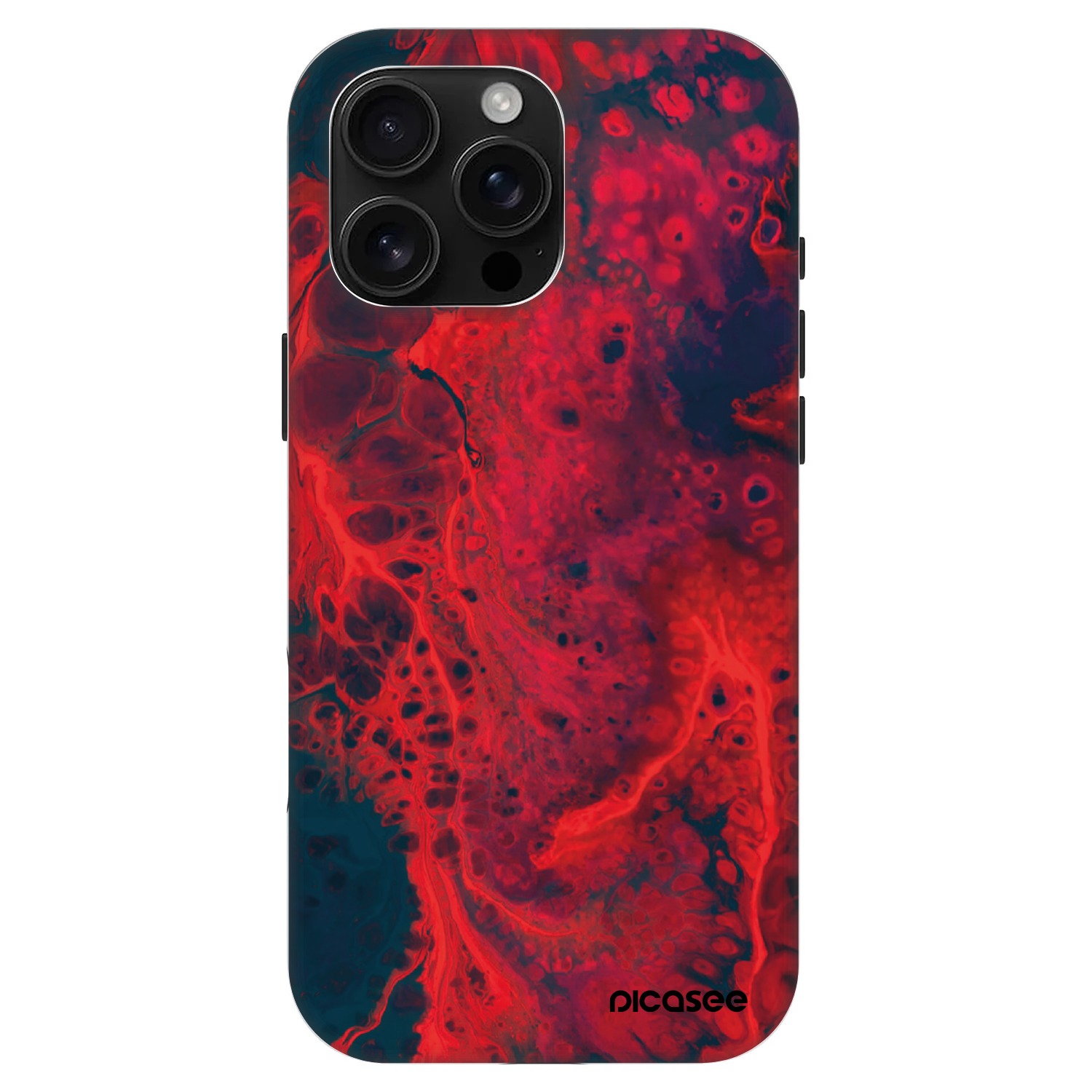 Picasee Fashion Case MagSafe na Apple iPhone 16 Pro Max - Organic red
