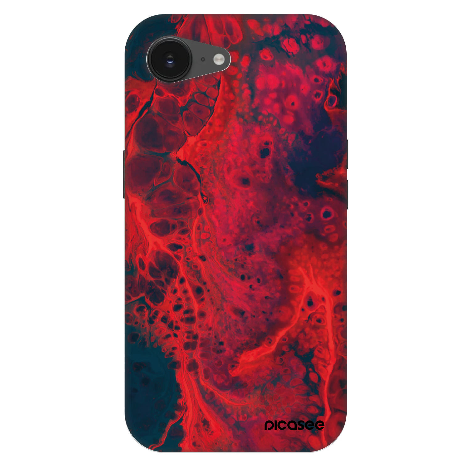 Picasee Fashion Case MagSafe na Apple iPhone 16e - Organic red