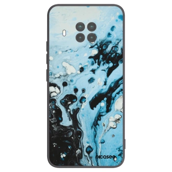 Picasee silikonowe czarne etui na Xiaomi Mi 10T Lite - Organic blue
