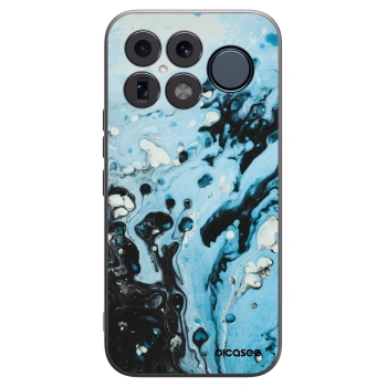 Picasee silikonowe czarne etui na Xiaomi Poco F8 Ultra - Organic blue
