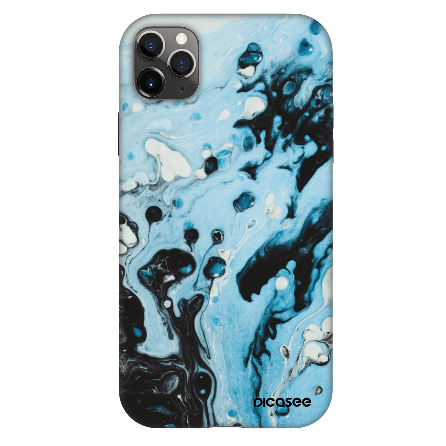 Picasee Fashion Case na Apple iPhone 11 Pro Max - Organic blue
