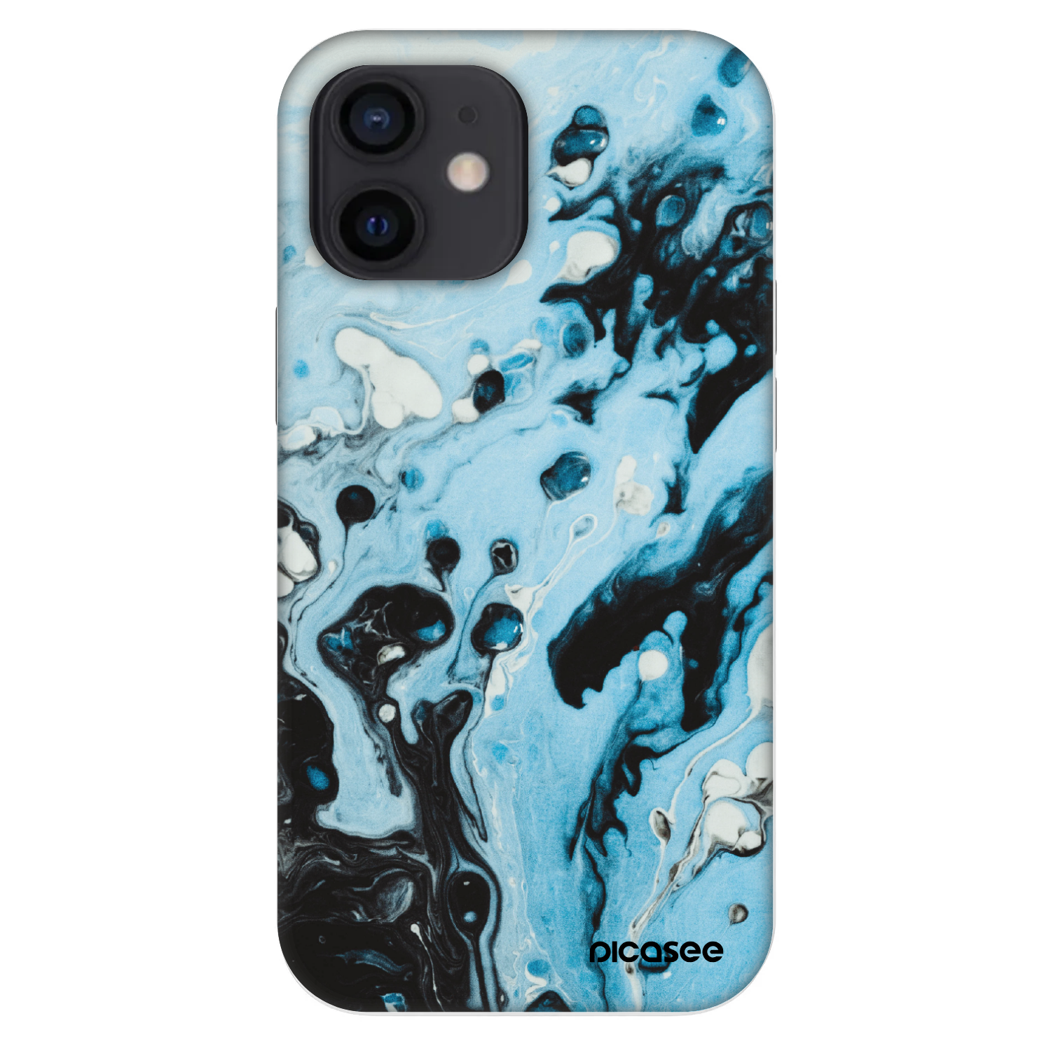 Picasee Fashion Case na Apple iPhone 12 mini - Organic blue