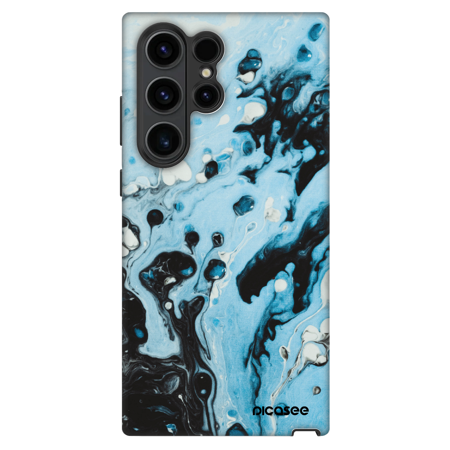 Picasee Fashion Case na Samsung Galaxy S23 Ultra 5G - Organic blue