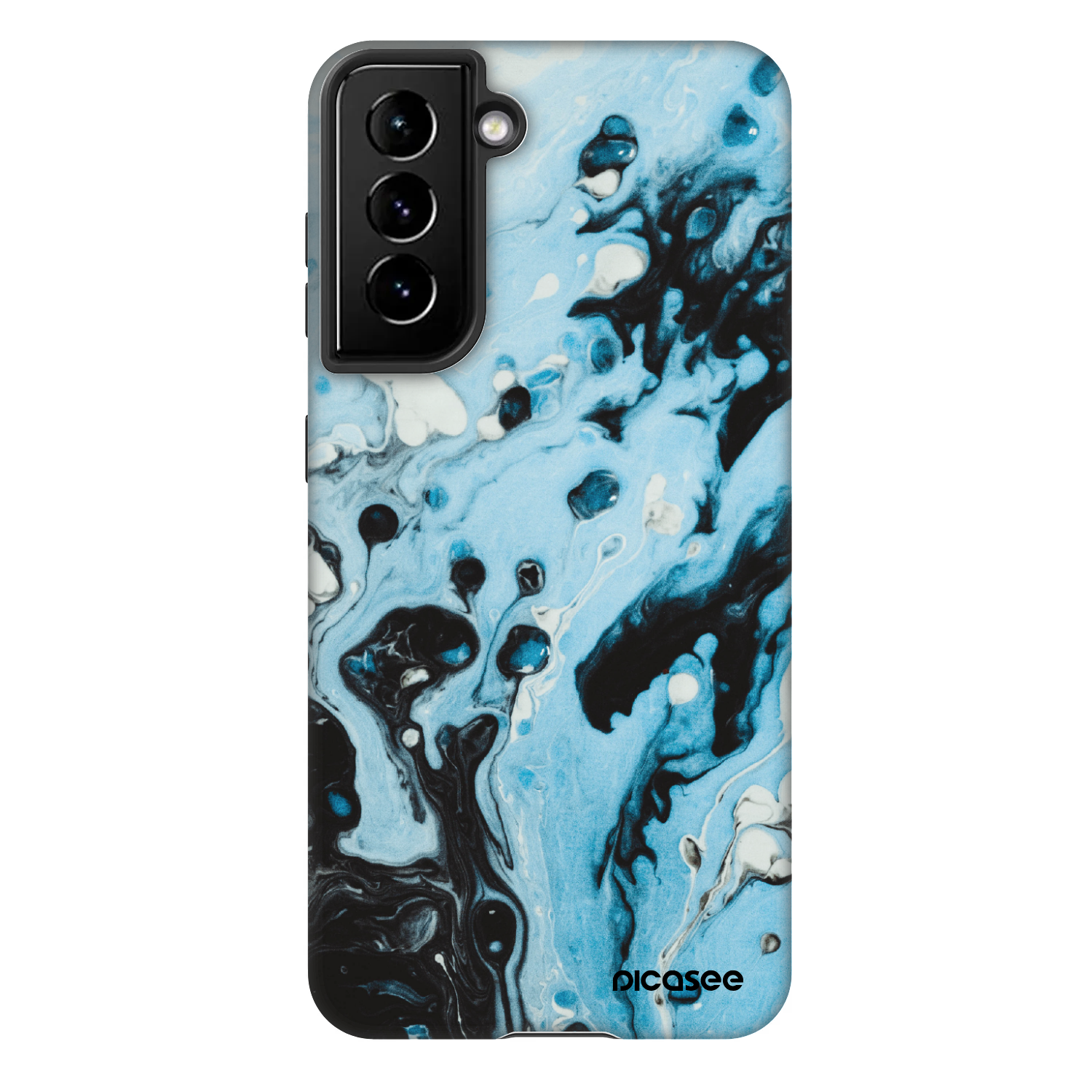 Picasee Fashion Case na Samsung Galaxy S21 5G G991B - Organic blue