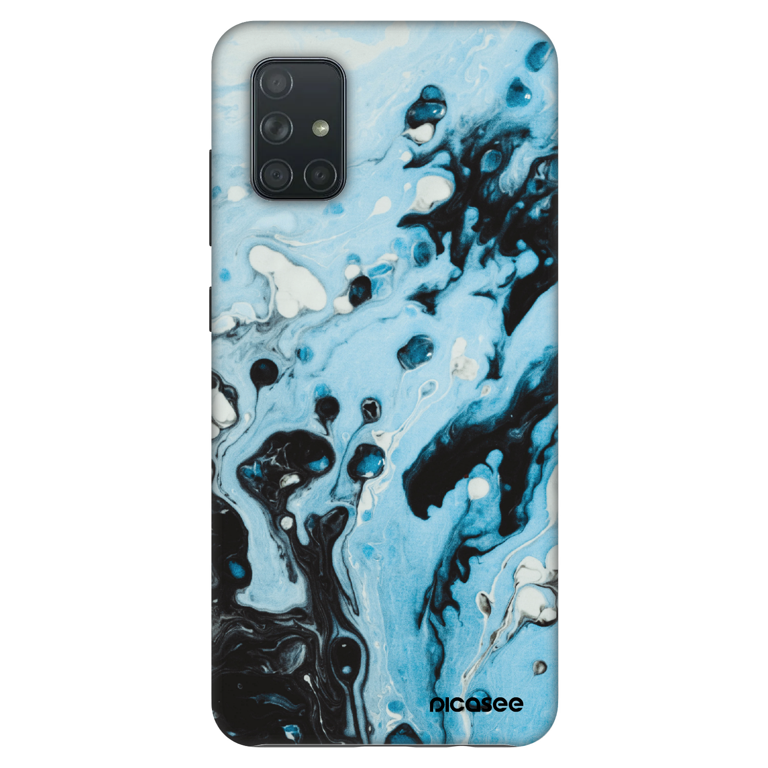 Picasee Fashion Case na Samsung Galaxy A71 A715F - Organic blue