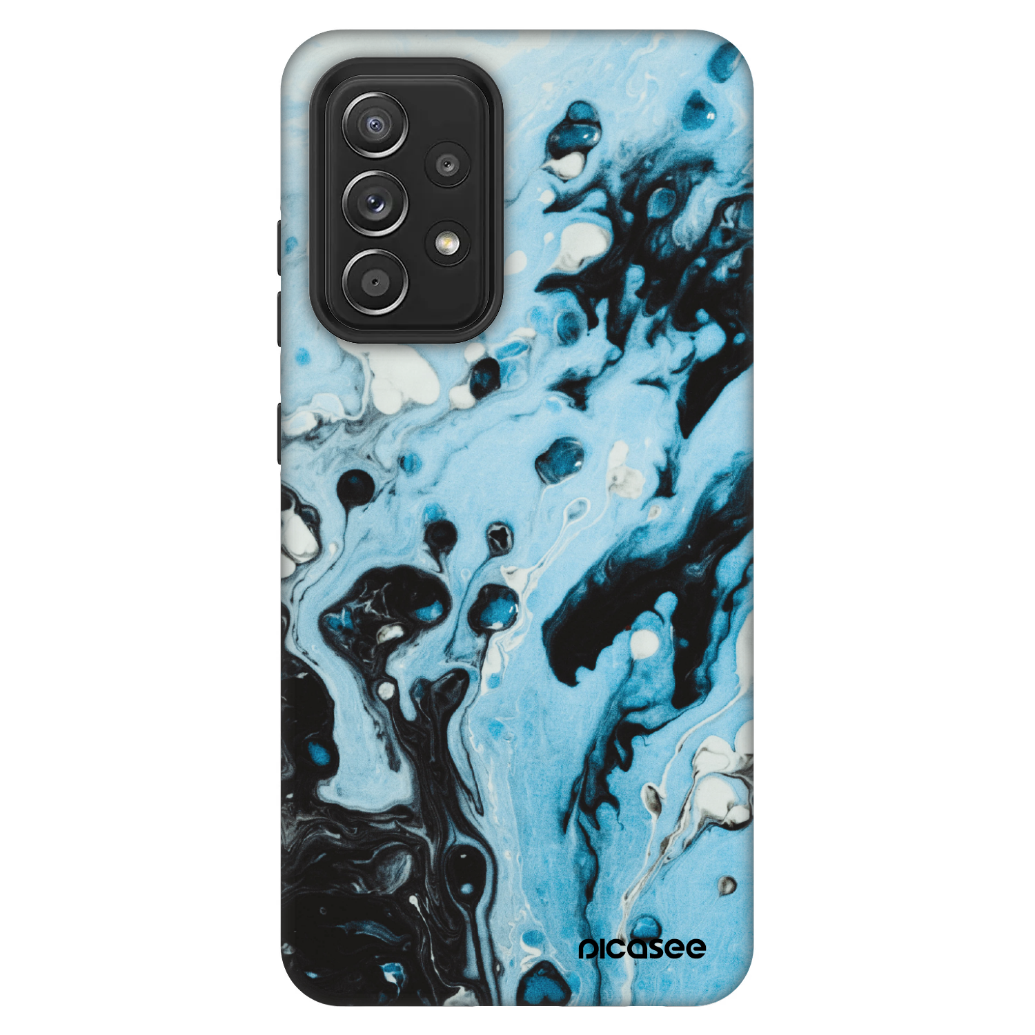 Picasee Fashion Case na Samsung Galaxy A52 5G A525F - Organic blue